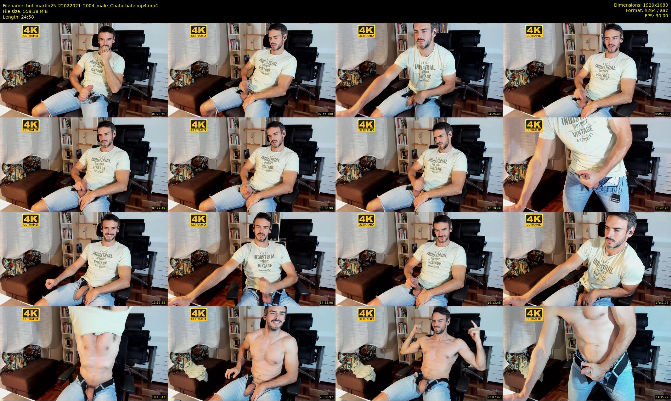 hot_martin25 — 25 minute Chaturbate male cam show recording, 1080p, Feb 22, 2021