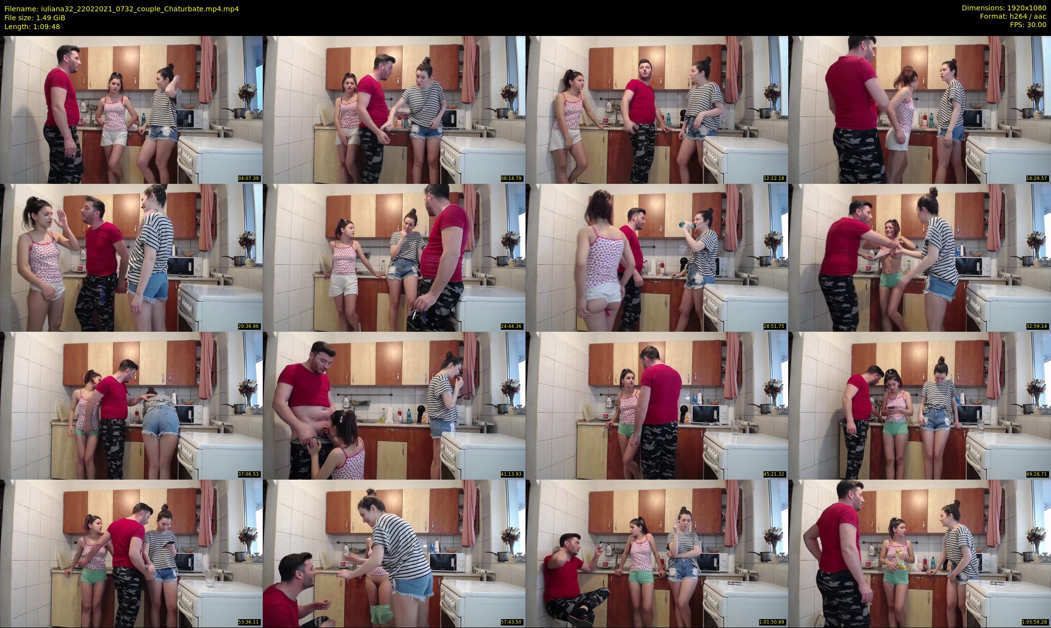 iuliana32 — 70 minute Chaturbate couple cam show recording, 1080p, Feb 22, 2021