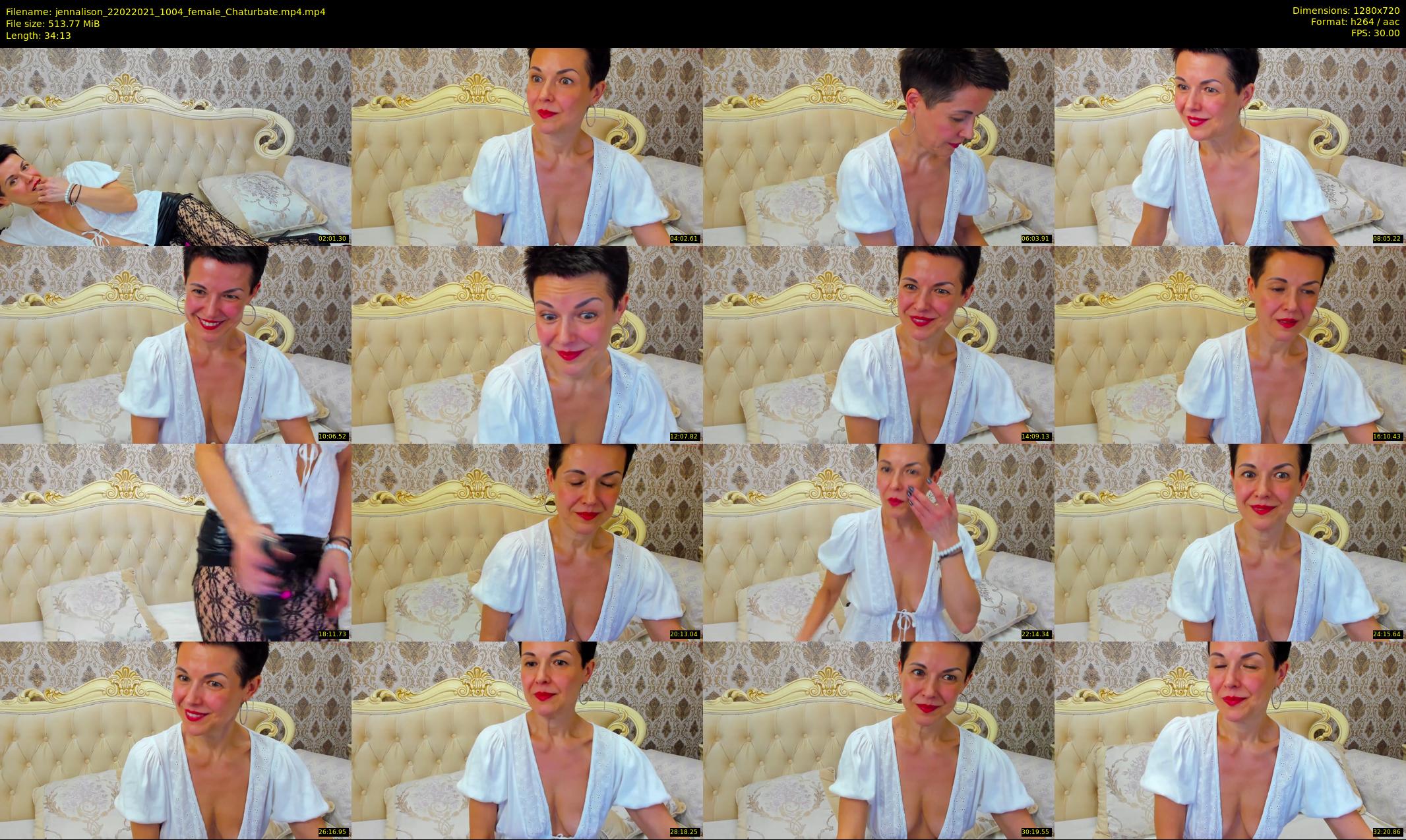 jennalison — 35 minute Chaturbate female cam show recording, 720p, Feb 22, 2021