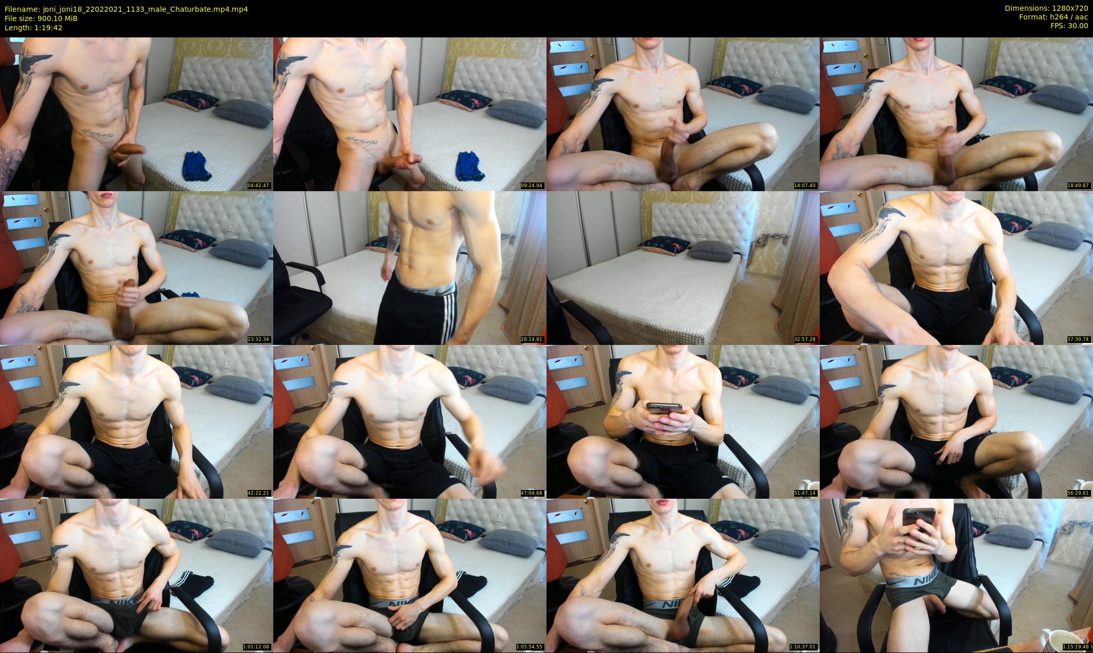 joni_joni18 — 80 minute Chaturbate male cam show recording, 720p, Feb 22, 2021