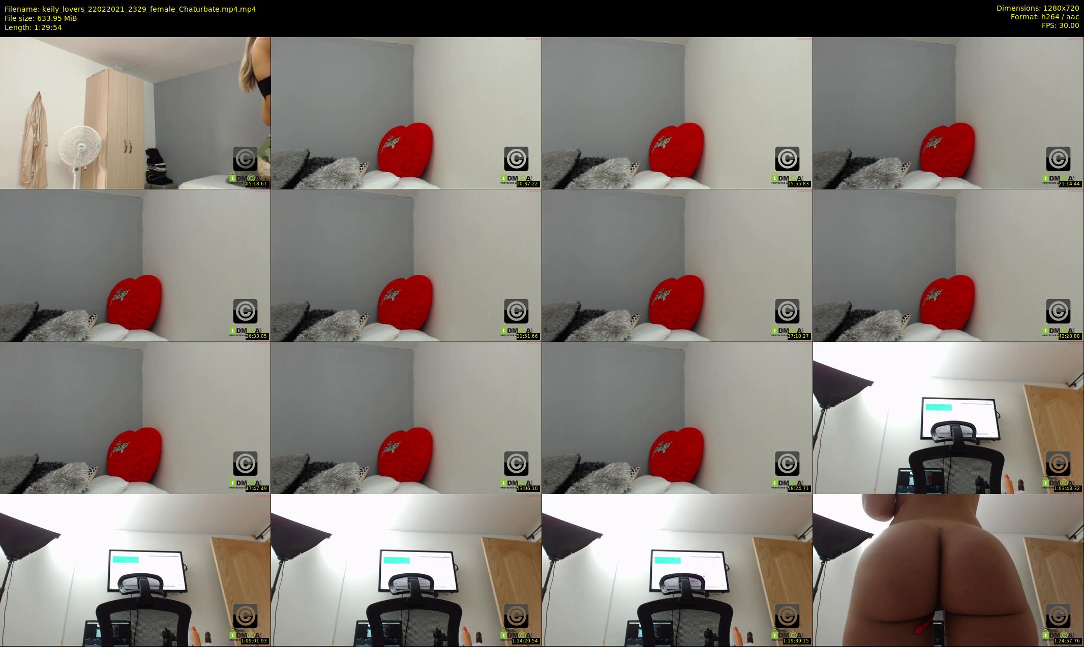 keily_lovers — 90 minute Chaturbate female cam show recording, 720p, Feb 22, 2021