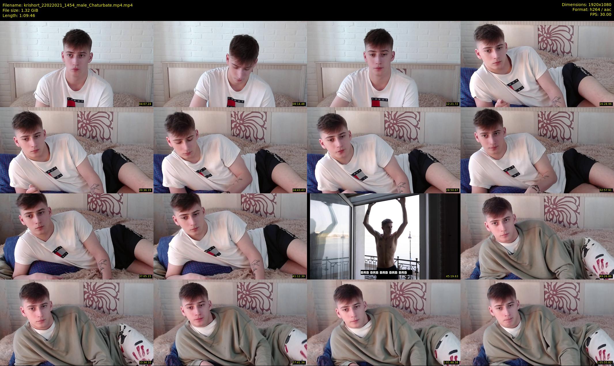 krishort — 70 minute Chaturbate male cam show recording, 1080p, Feb 22, 2021