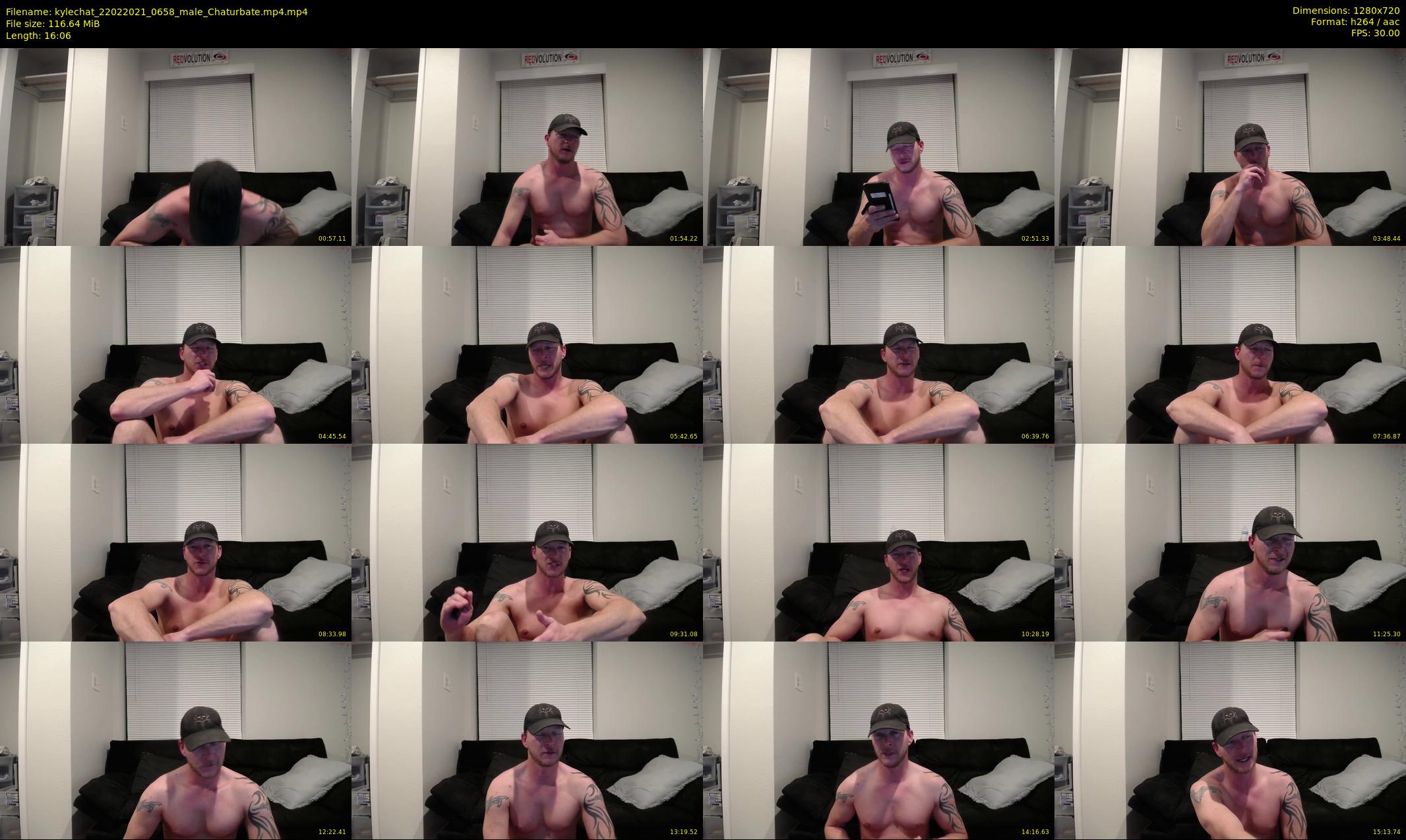 kylechat — 17 minute Chaturbate male cam show recording, 720p, Feb 22, 2021
