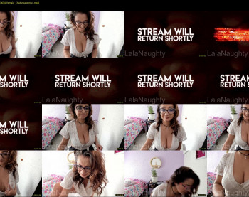 lalanaughty1 — 80 minute Chaturbate female cam show recording, 1080p, Feb 22, 2021