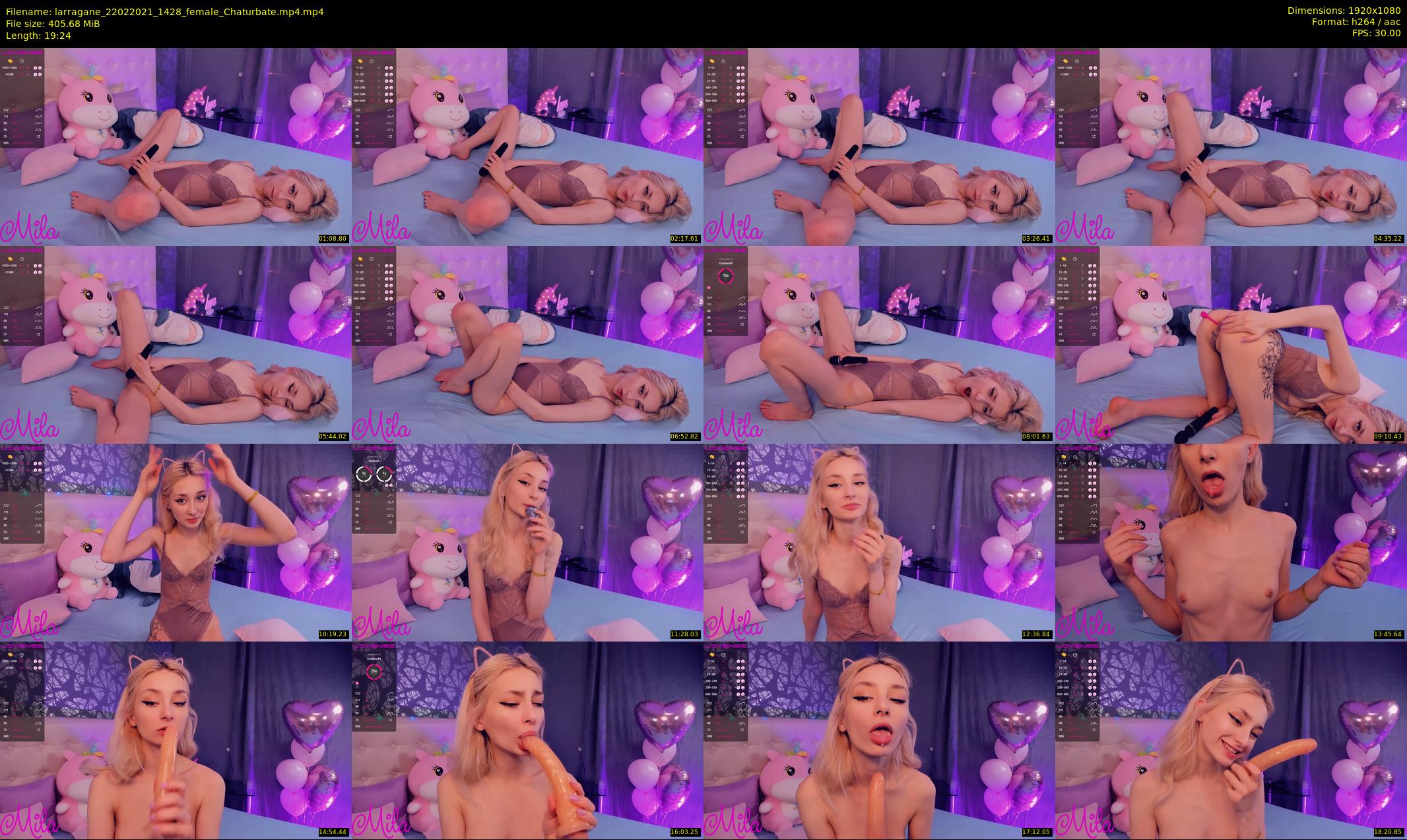 larragane — 20 minute Chaturbate couple cam show recording, 1080p, Feb 22, 2021