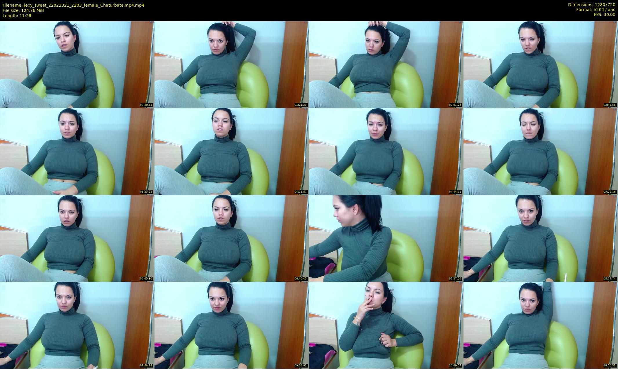 lexy_sweet — 12 minute Chaturbate female cam show recording, 720p, Feb 22, 2021
