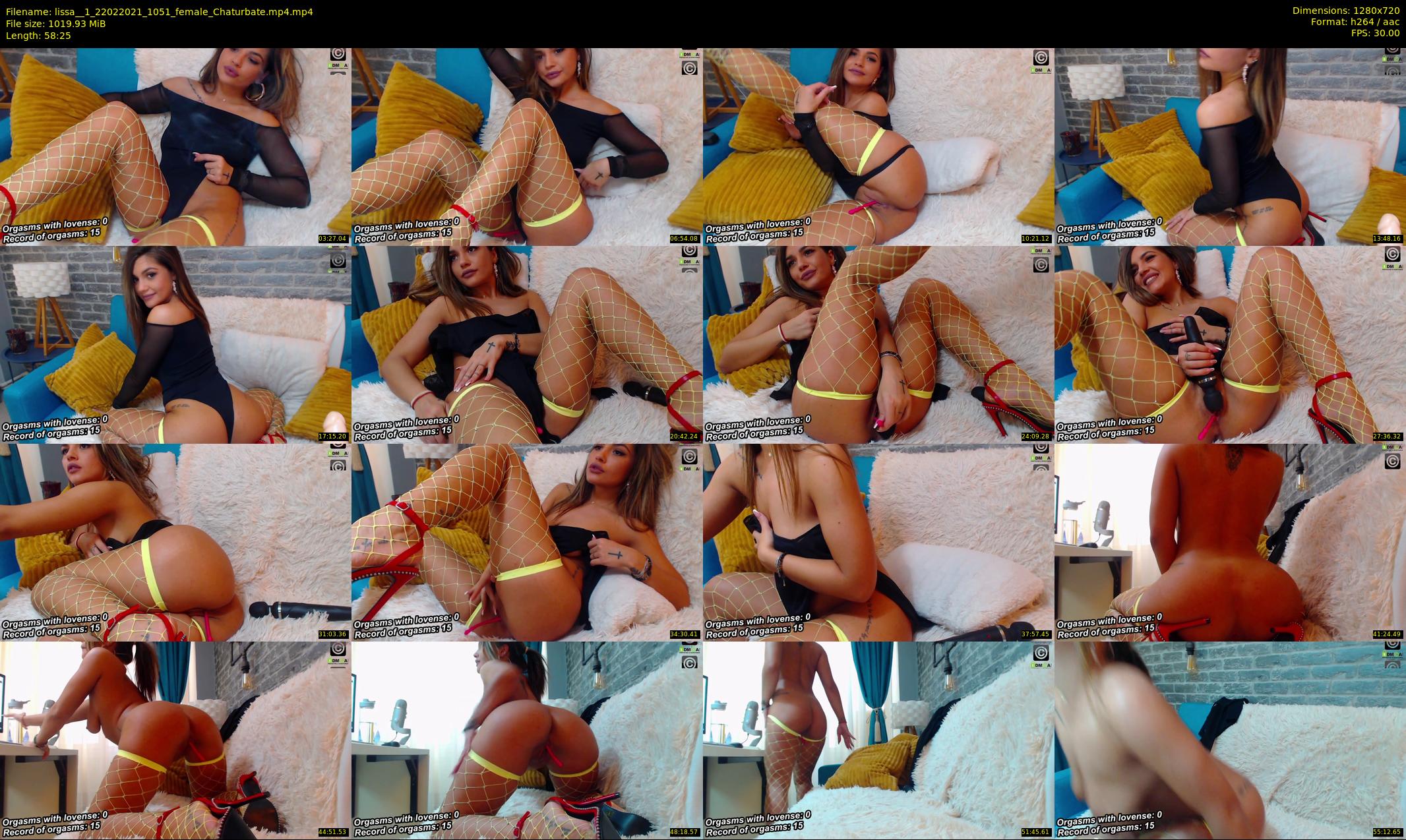 lissa__1 — 59 minute Chaturbate female cam show recording, 720p, Feb 22, 2021