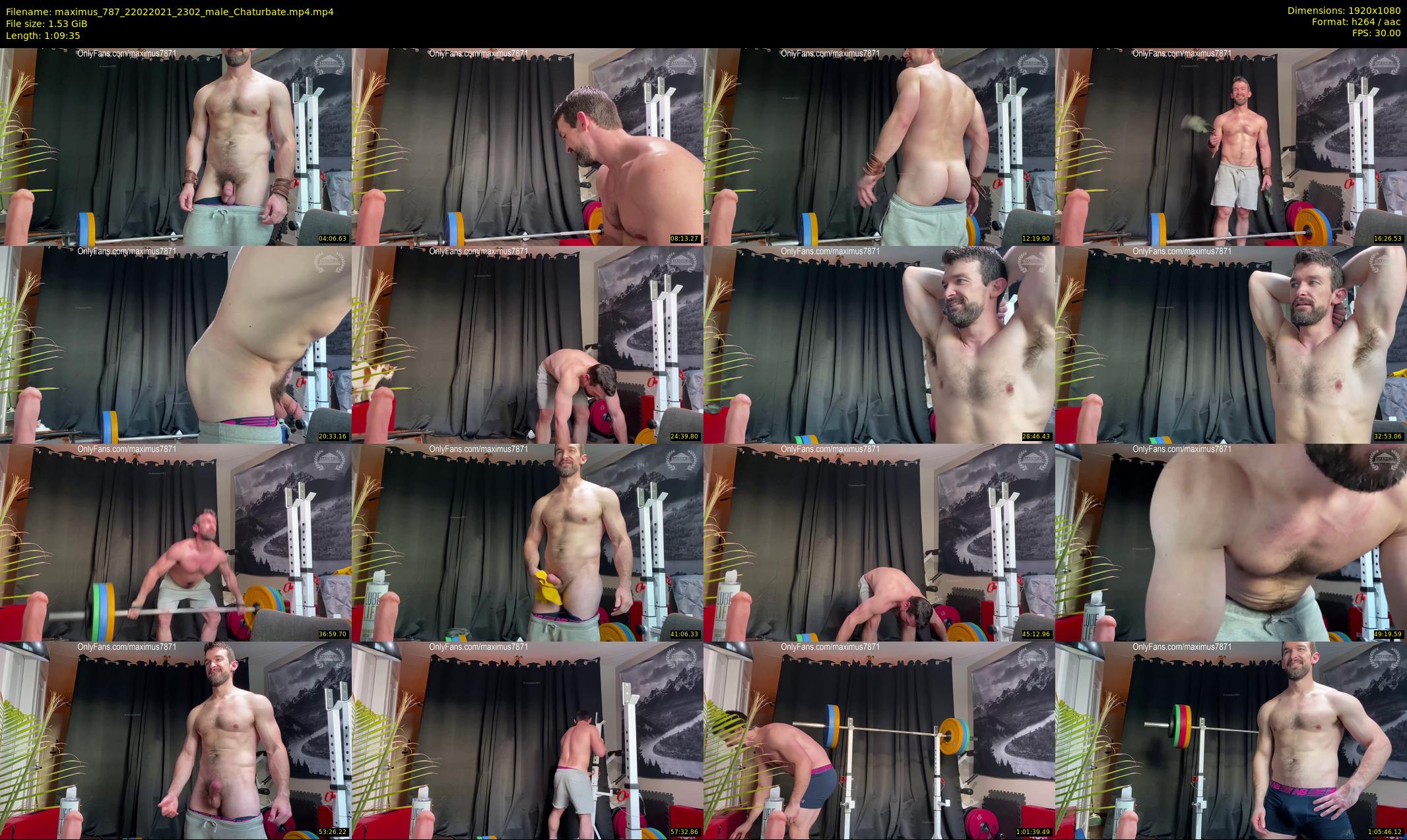 maximus_787 — 70 minute Chaturbate male cam show recording, 1080p, Feb 22, 2021