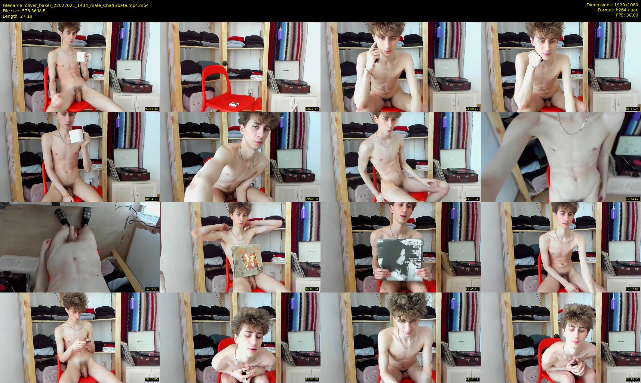 oliver_baker — 28 minute Chaturbate male cam show recording, 1080p, Feb 22, 2021