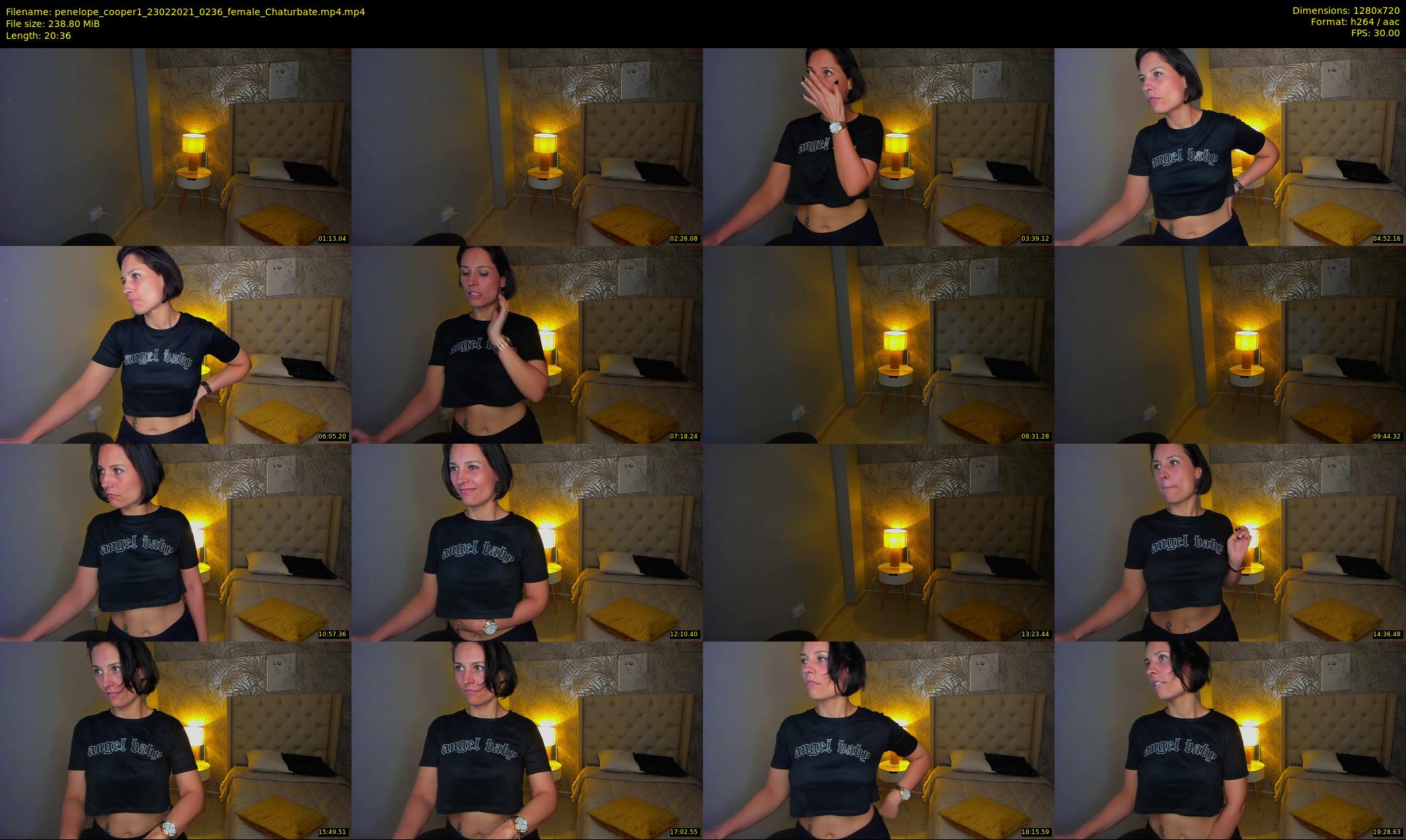 penelope_cooper1 — 21 minute Chaturbate female cam show recording, 720p, Feb 23, 2021