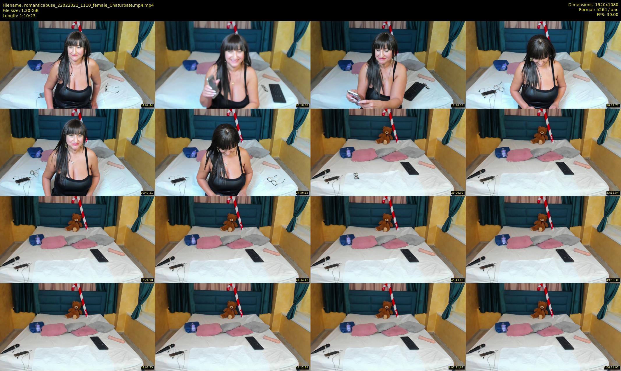 romanticabuse — 71 minute Chaturbate female cam show recording, 1080p, Feb 22, 2021