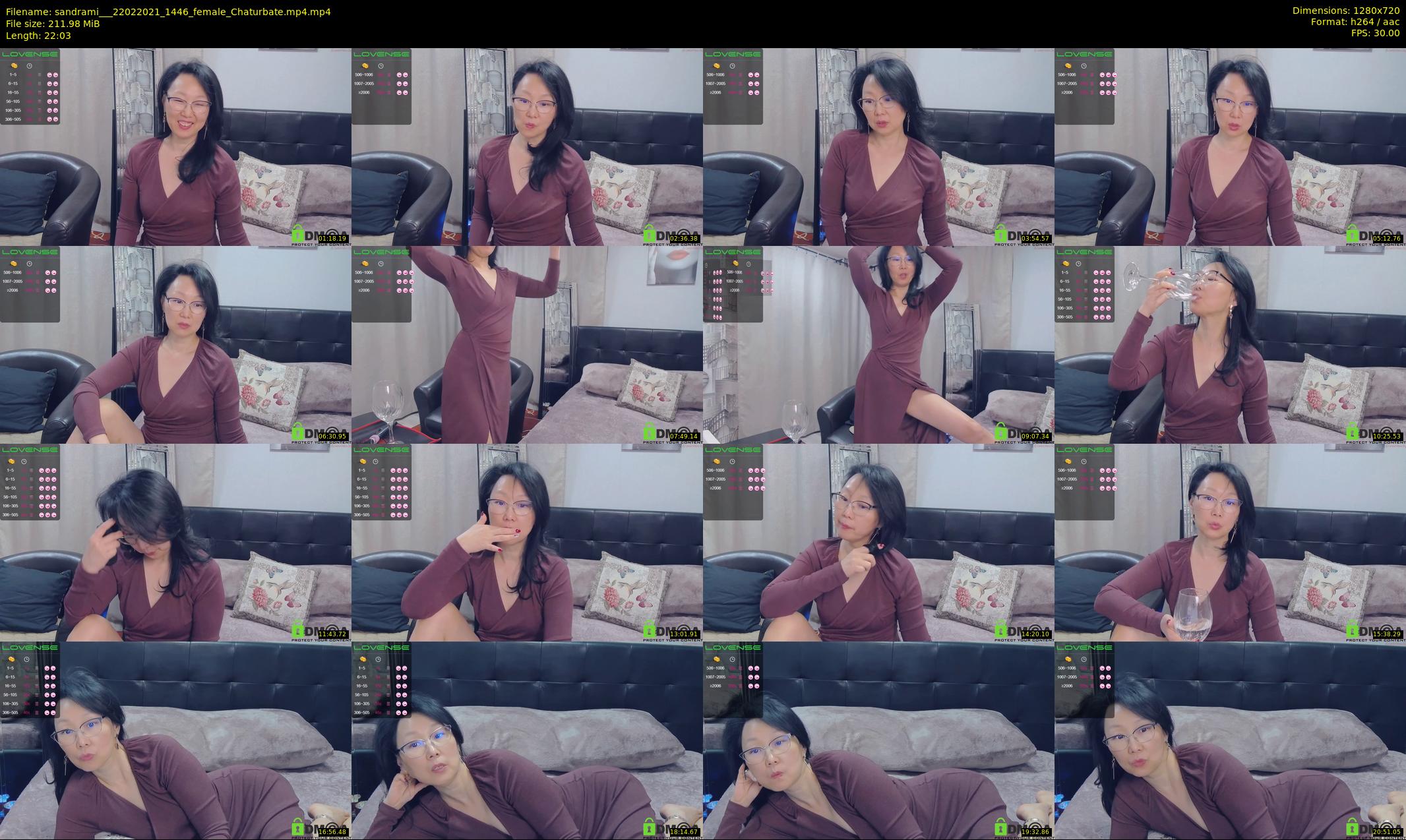 sandrami__ — 23 minute Chaturbate female cam show recording, 720p, Feb 22, 2021