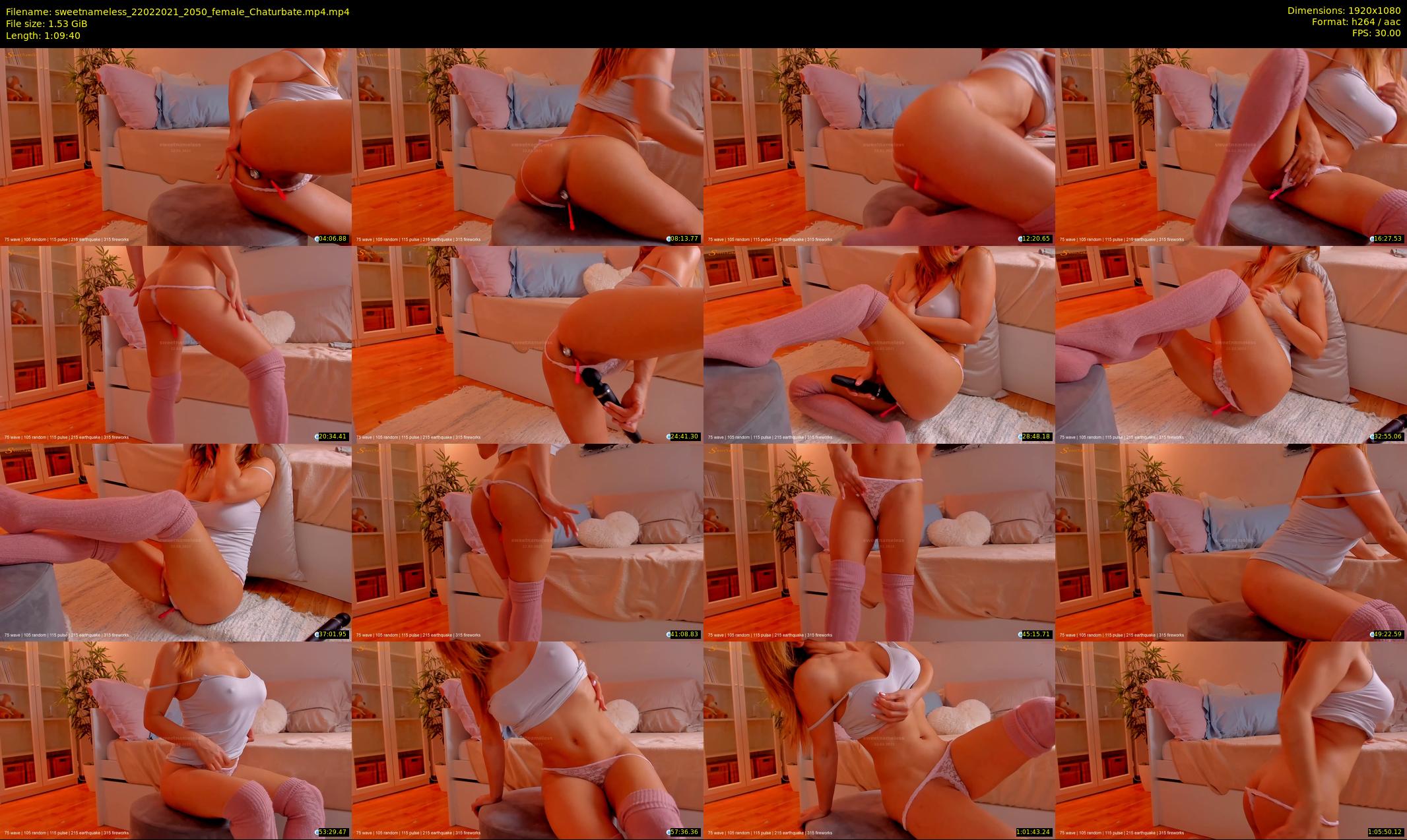sweetnameless — 70 minute Chaturbate couple cam show recording, 1080p, Feb 22, 2021