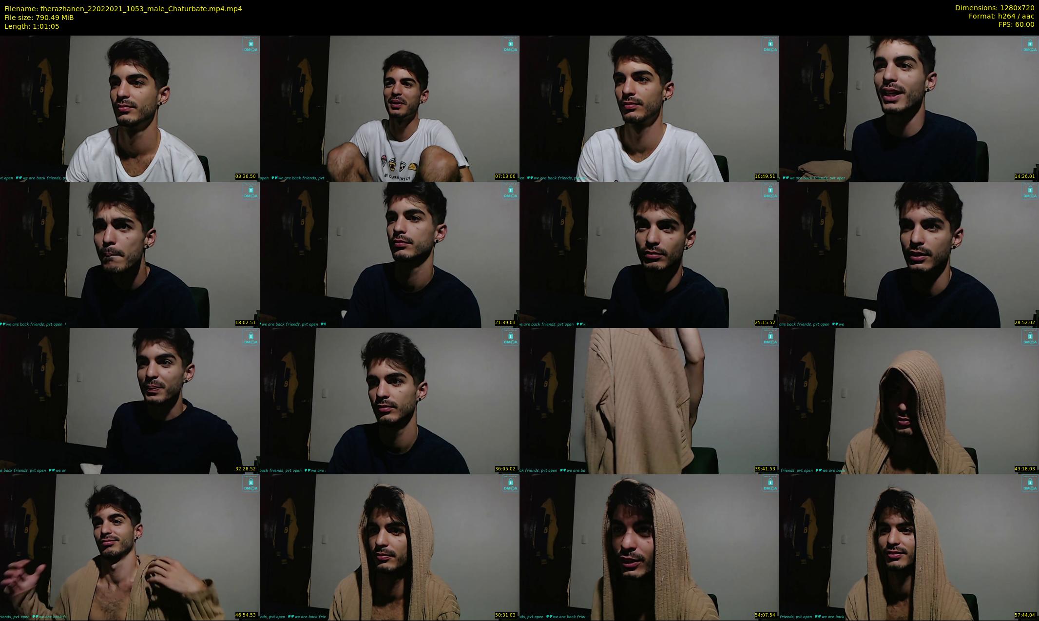 therazhanen — 62 minute Chaturbate couple cam show recording, 720p, Feb 22, 2021