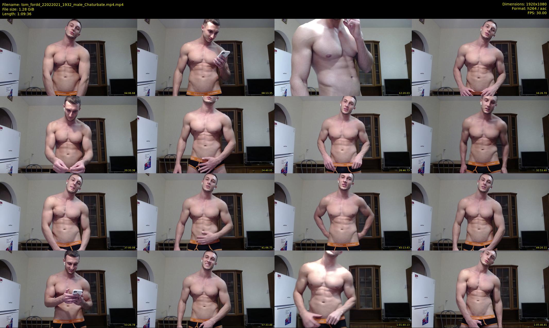 tom_fordd — 70 minute Chaturbate male cam show recording, 1080p, Feb 22, 2021