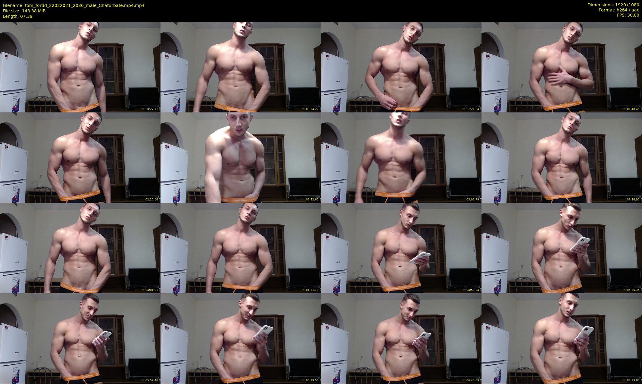 tom_fordd — 8 minute Chaturbate male cam show recording, 1080p, Feb 22, 2021