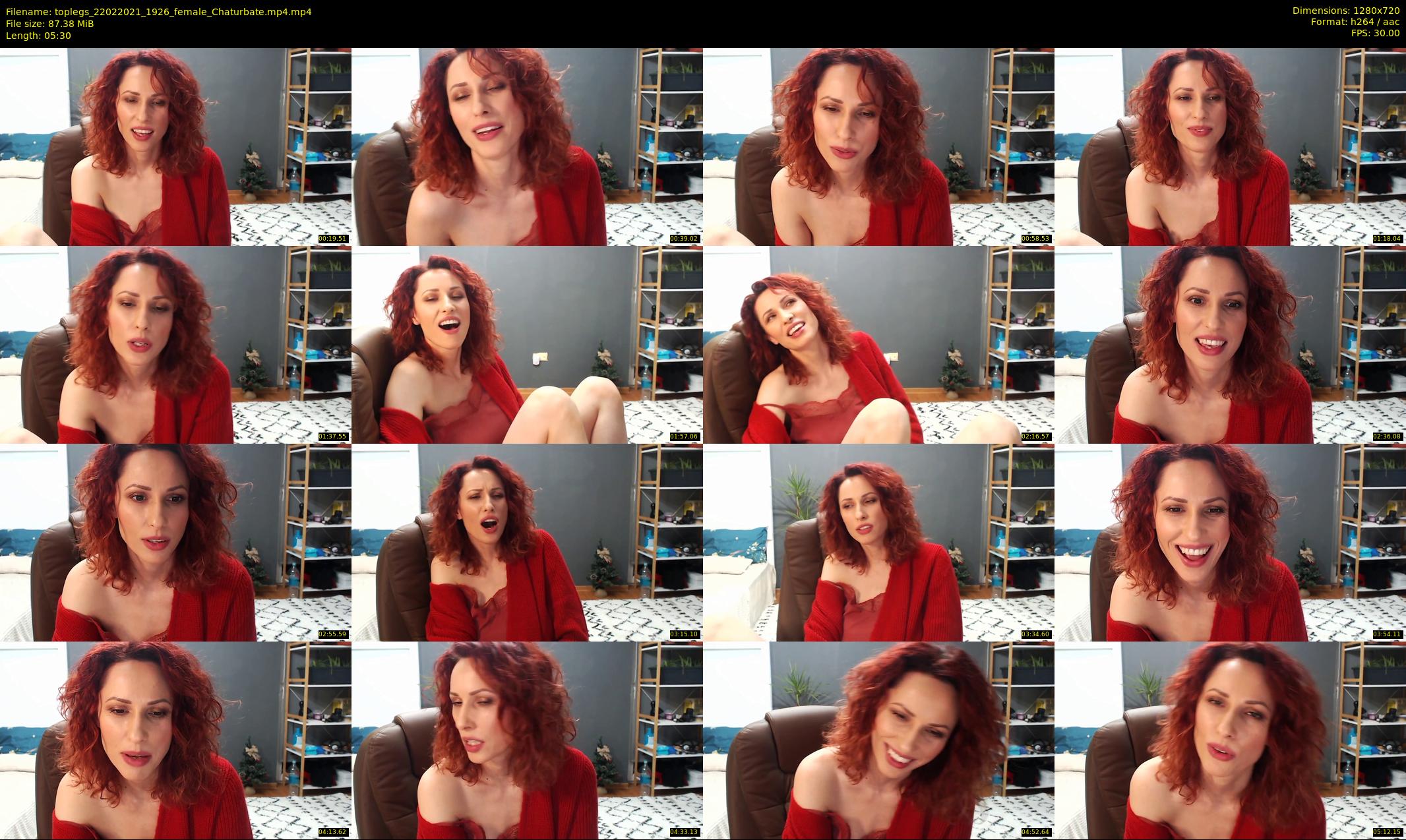 toplegs — 6 minute Chaturbate female cam show recording, 720p, Feb 22, 2021