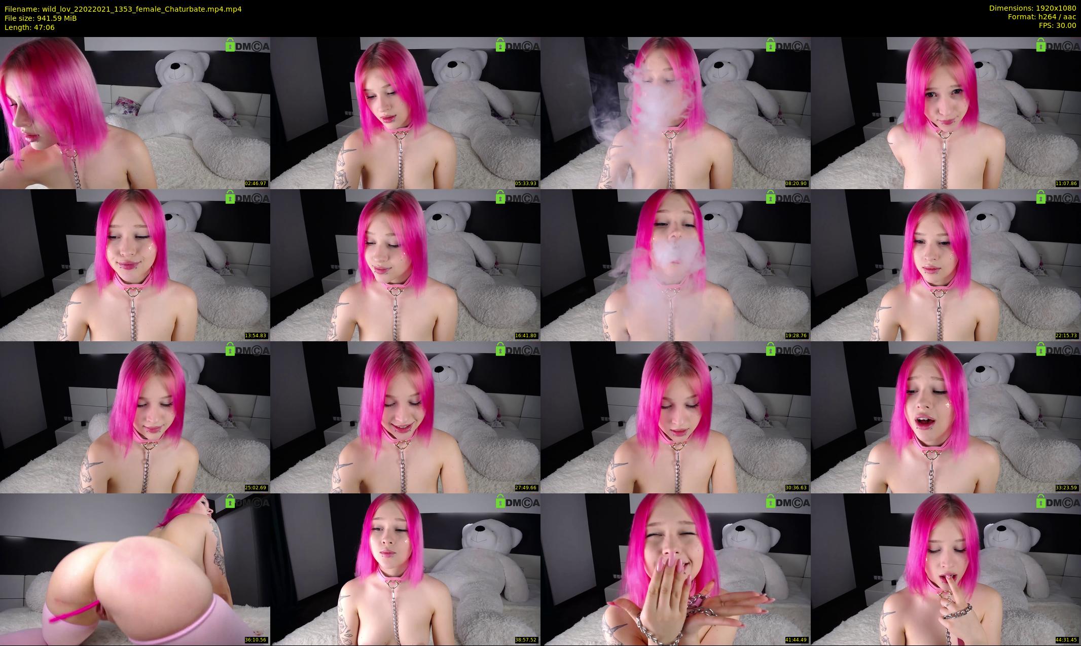 wild_lov — 48 minute Chaturbate female cam show recording, 1080p, Feb 22, 2021