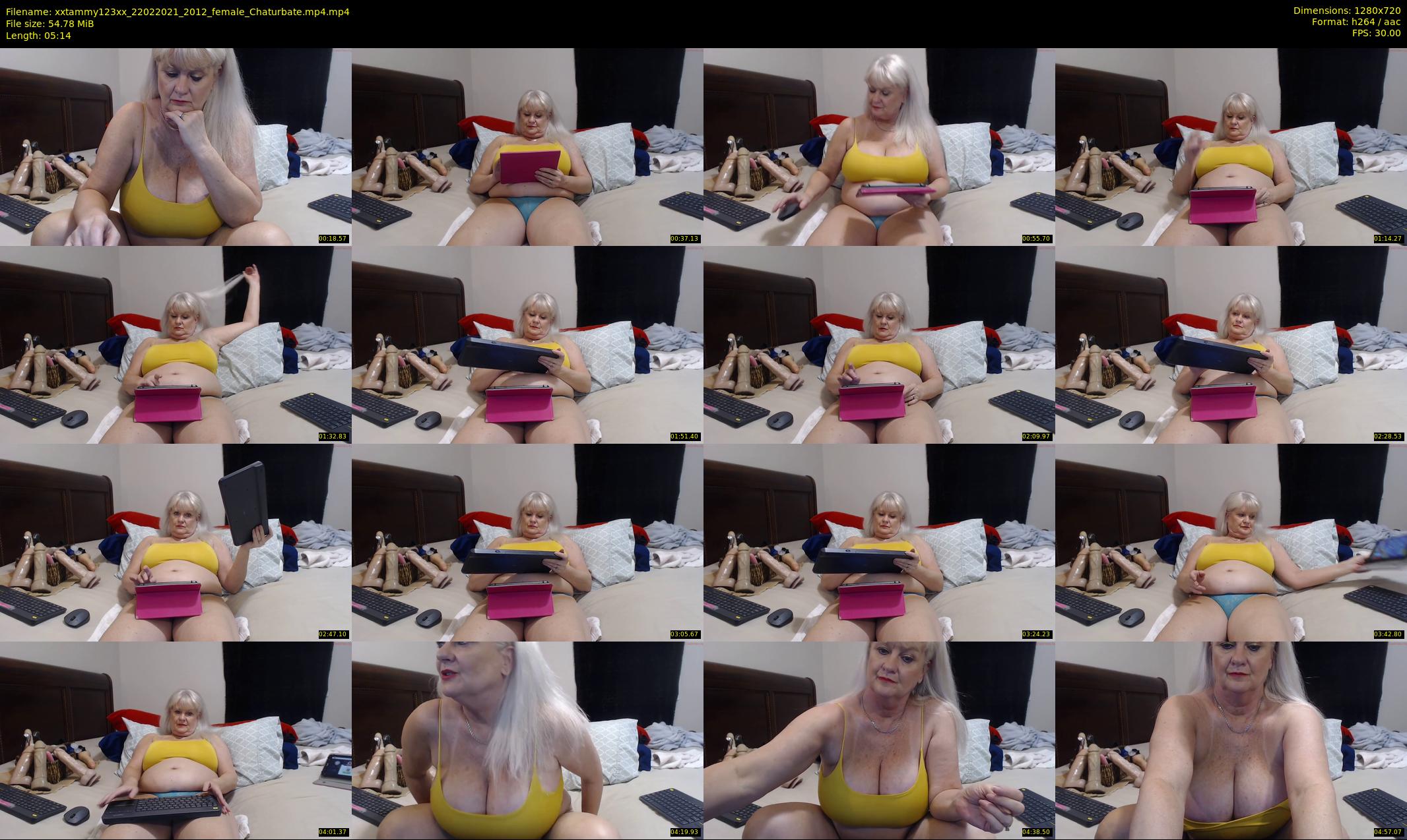 xxtammy123xx — 6 minute Chaturbate female cam show recording, 720p, Feb 22, 2021