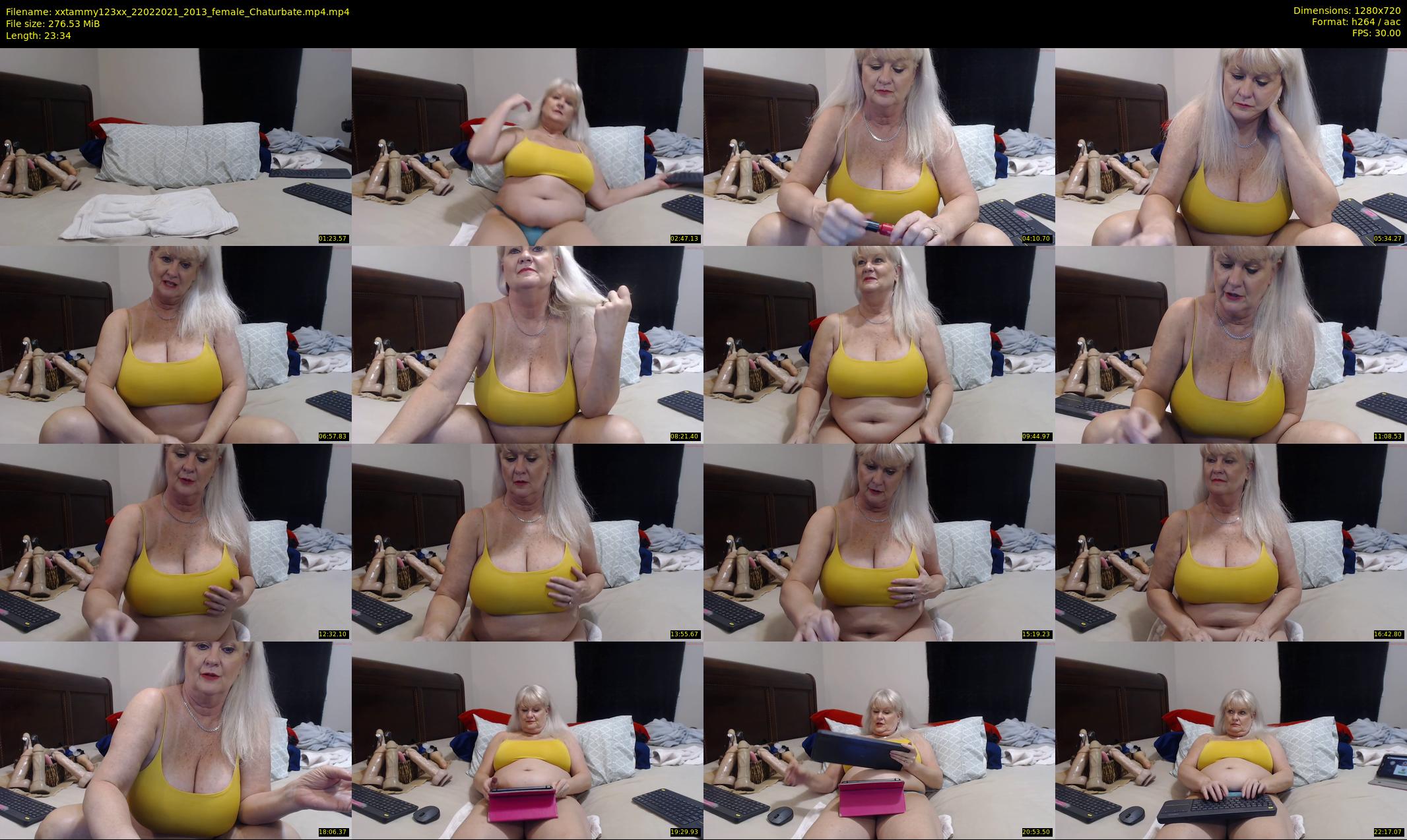 xxtammy123xx — 24 minute Chaturbate female cam show recording, 720p, Feb 22, 2021
