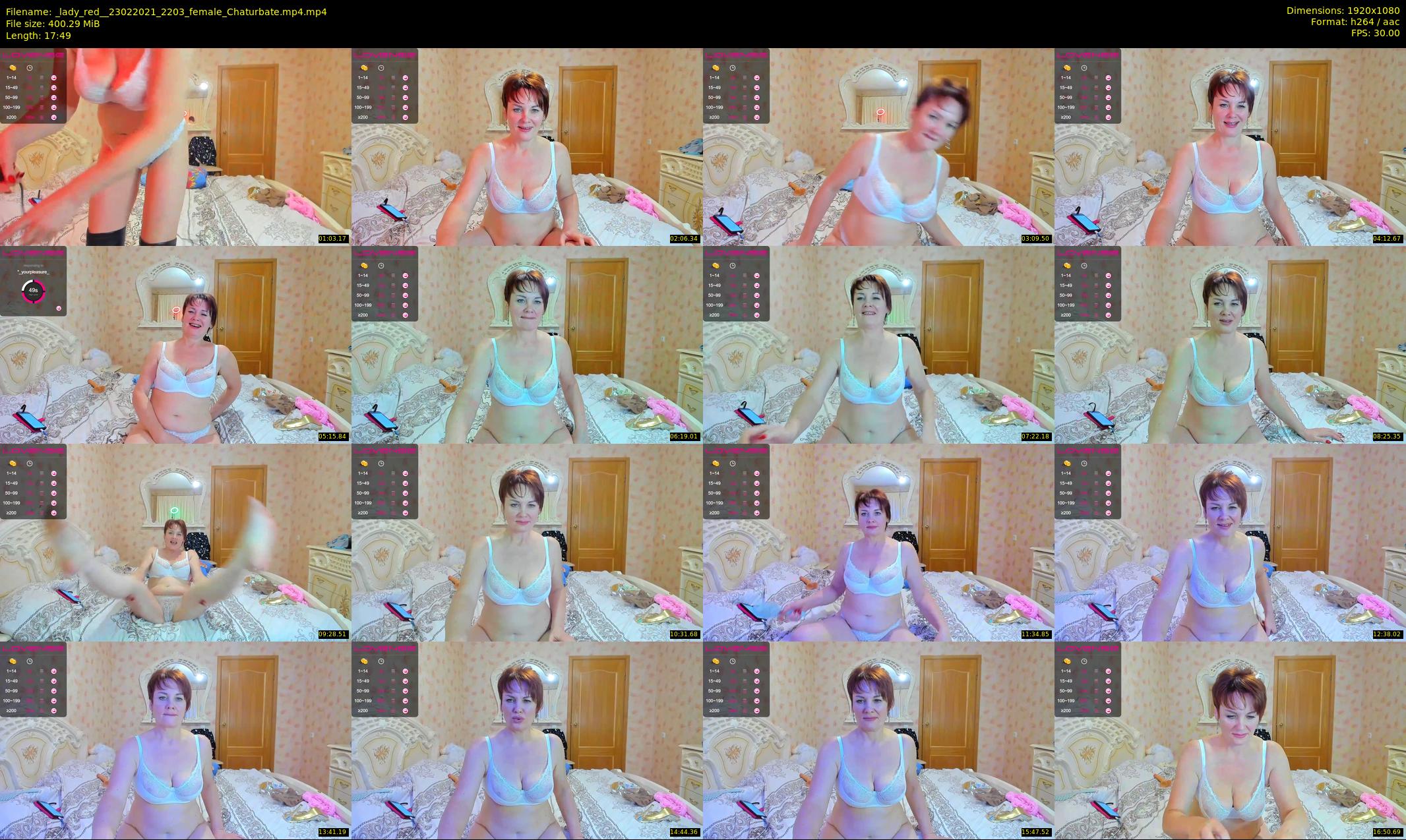 _lady_red_ — 18 minute Chaturbate female cam show recording, 1080p, Feb 23, 2021