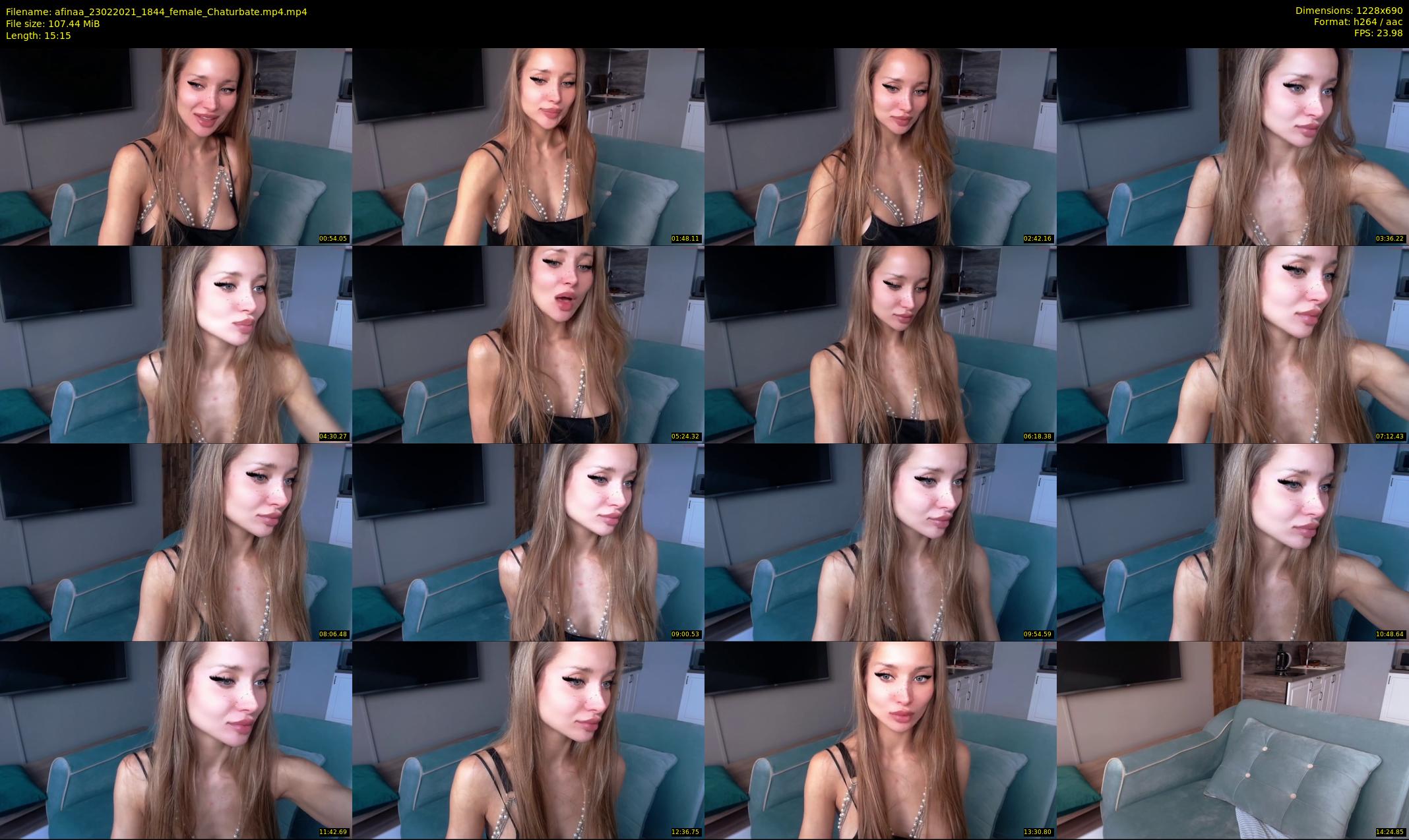 afinaa — 16 minute Chaturbate female cam show recording, 480p, Feb 23, 2021