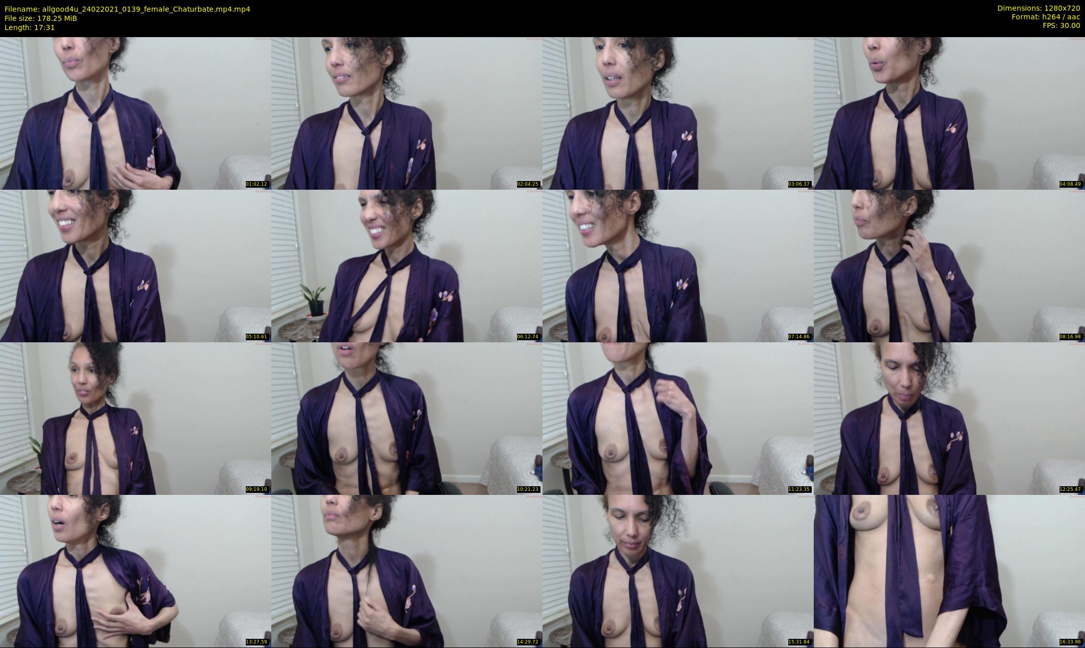 allgood4u — 18 minute Chaturbate couple cam show recording, 720p, Feb 24, 2021