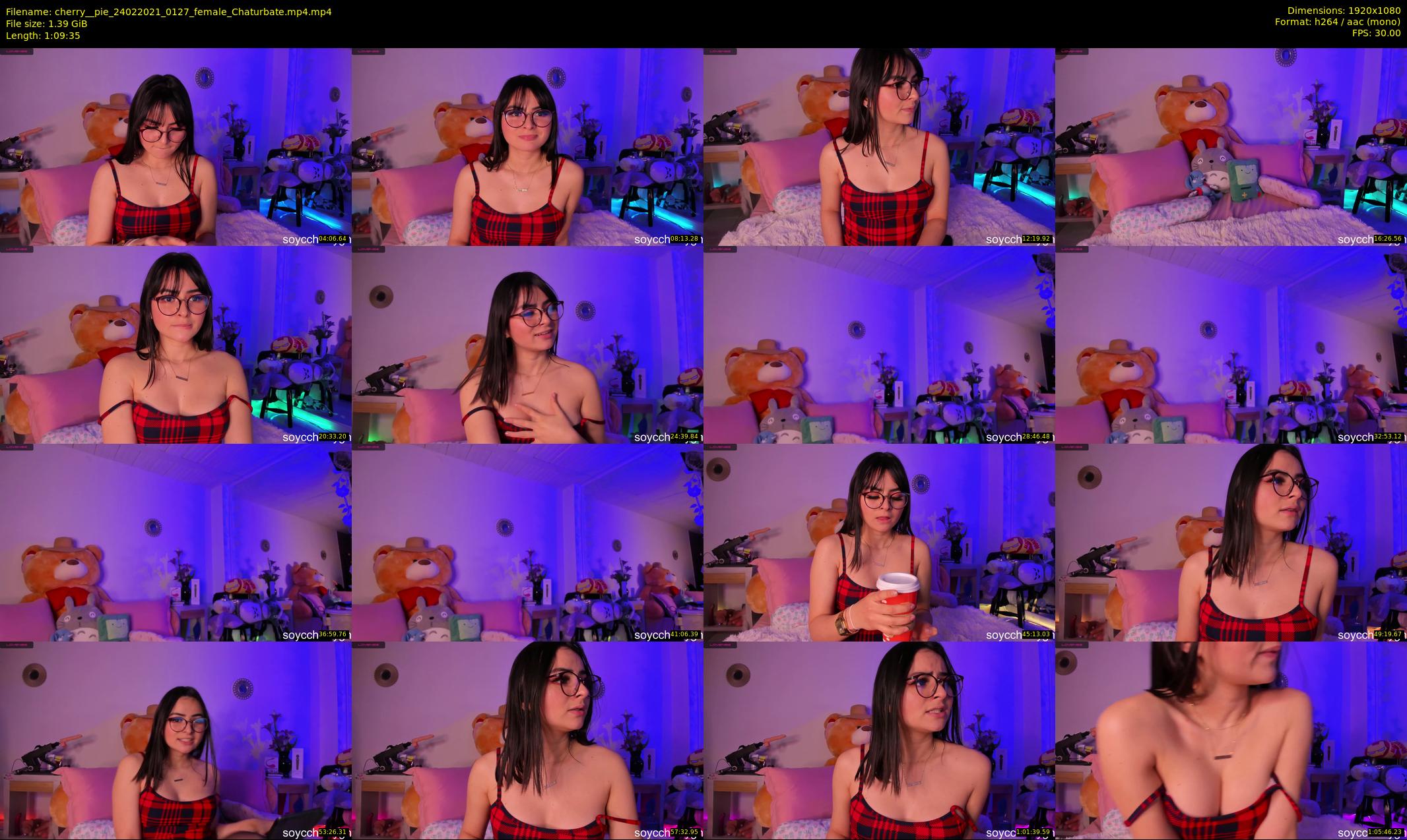 cherry__pie — 70 minute Chaturbate female cam show recording, 1080p, Feb 24, 2021