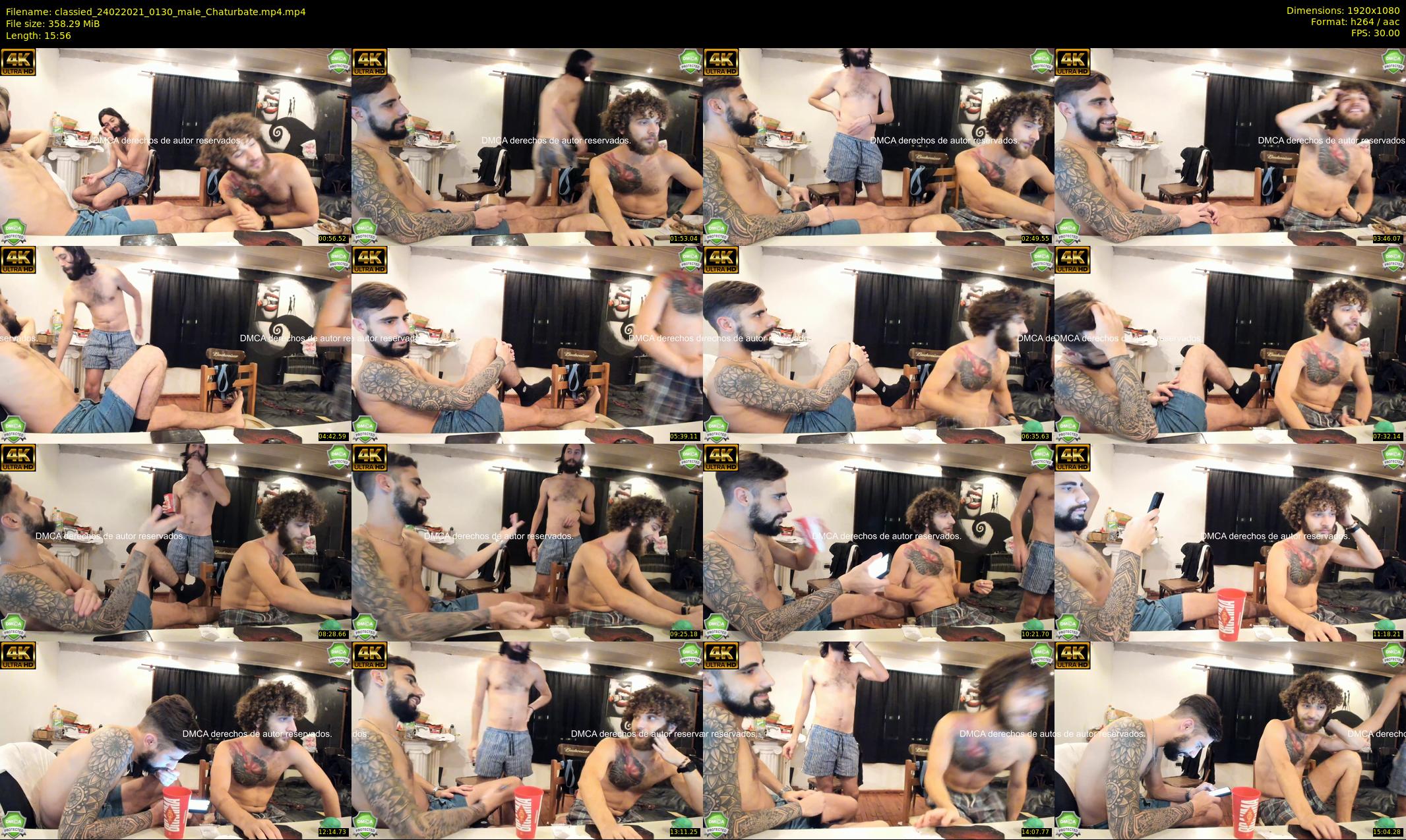 classied — 16 minute Chaturbate male cam show recording, 1080p, Feb 24, 2021