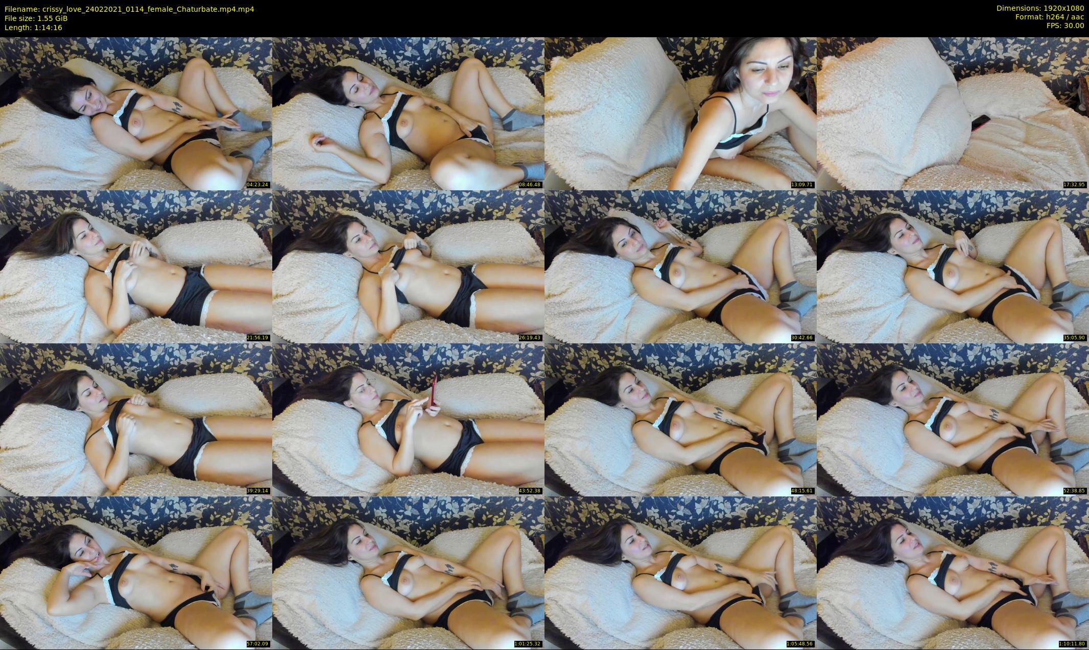 crissy_love — 75 minute Chaturbate female cam show recording, 1080p, Feb 24, 2021
