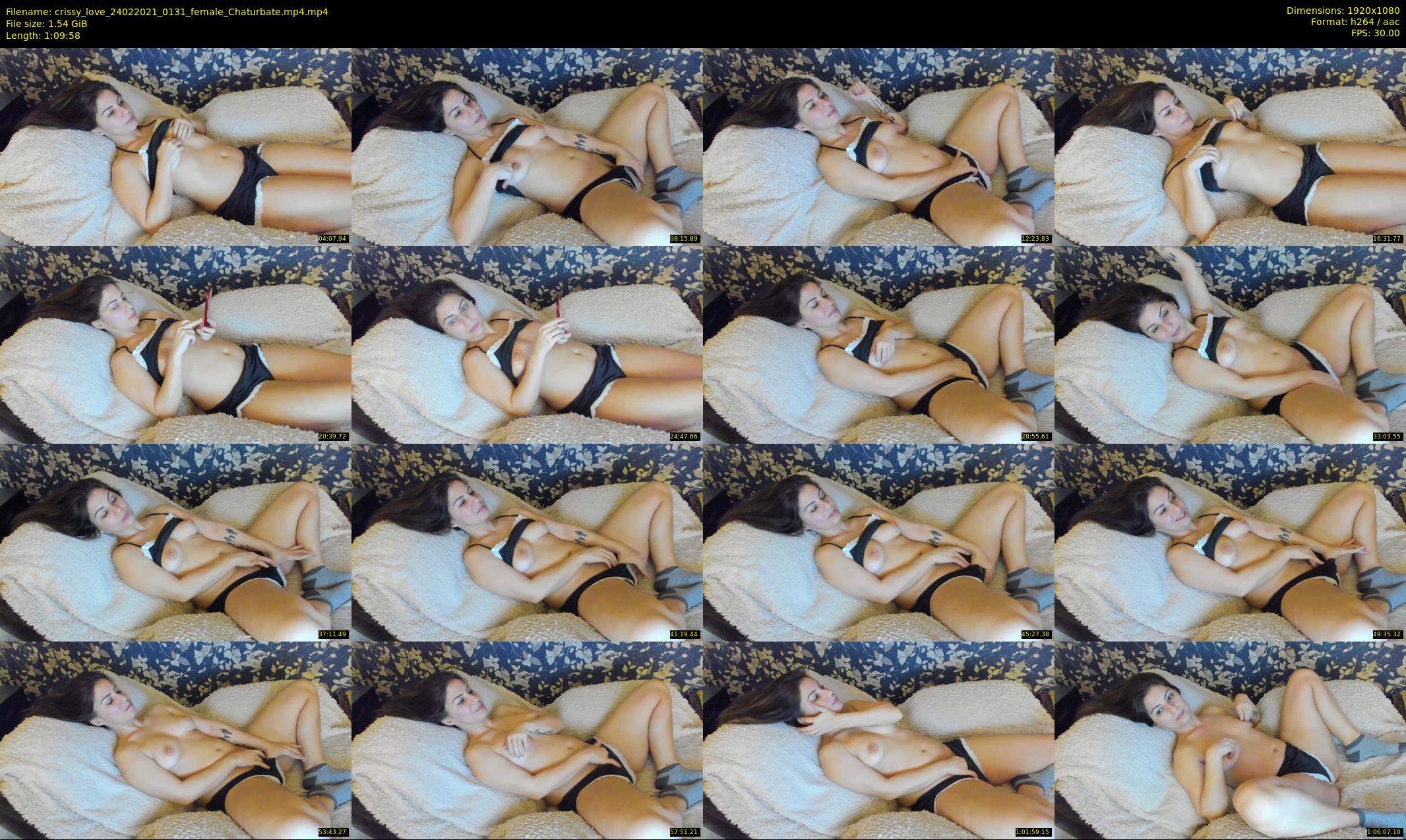 crissy_love — 70 minute Chaturbate female cam show recording, 1080p, Feb 24, 2021