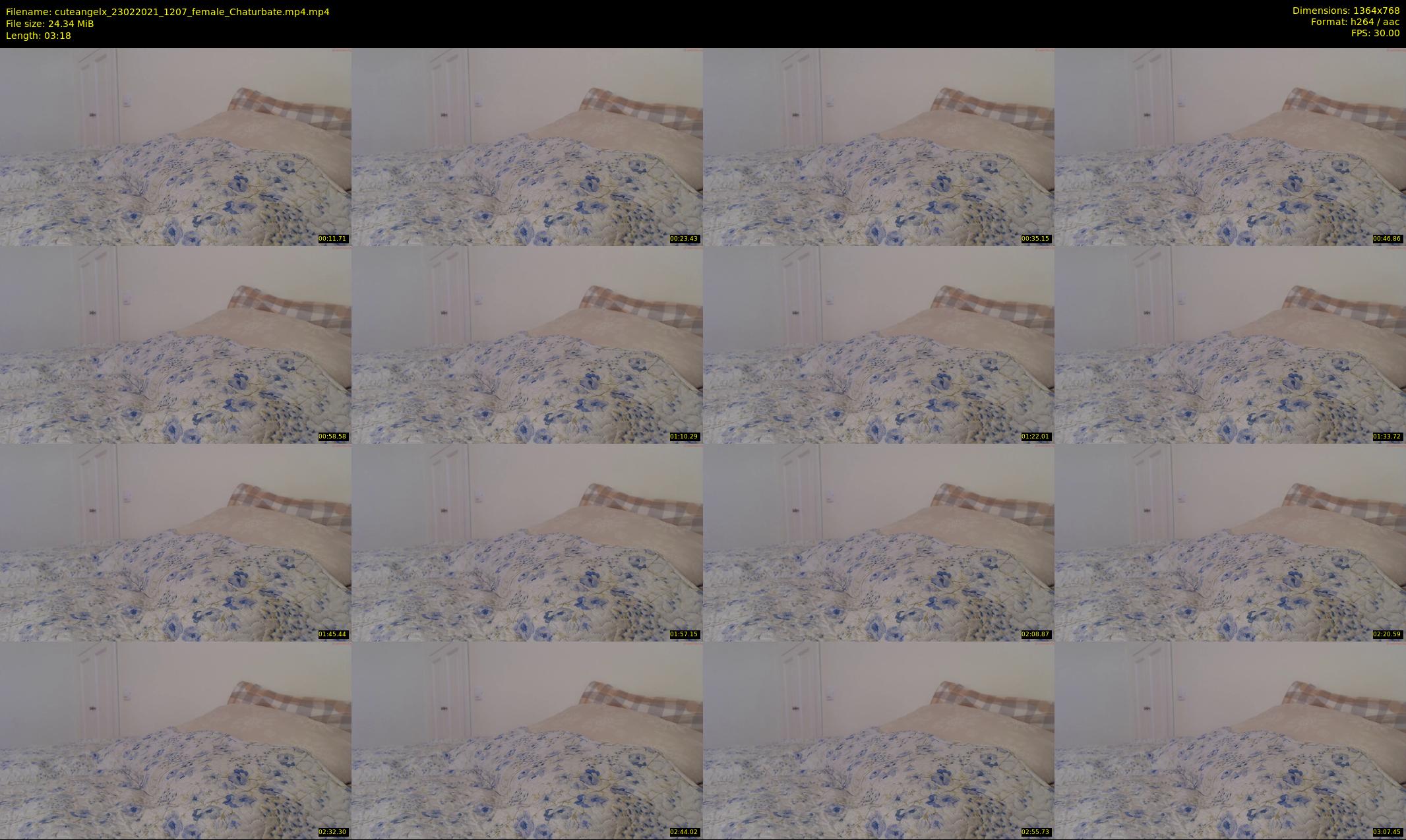 cuteangelx — 4 minute Chaturbate female cam show recording, 720p, Feb 23, 2021