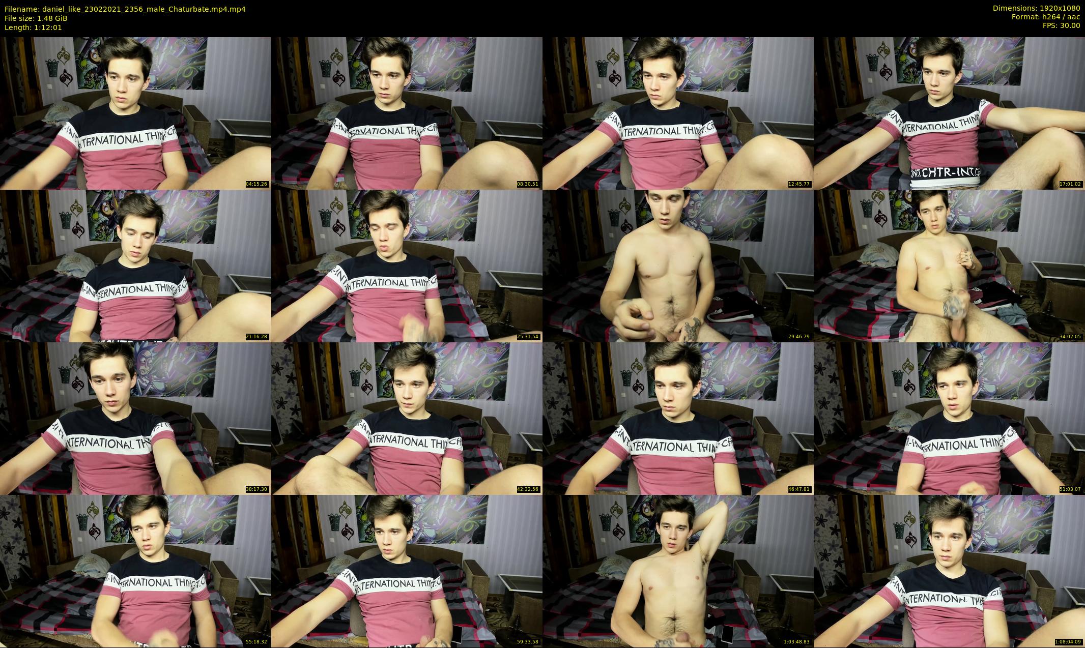 daniel_like — 73 minute Chaturbate male cam show recording, 1080p, Feb 23, 2021