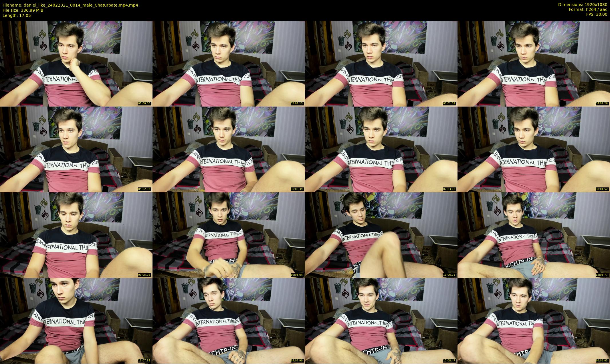 daniel_like — 18 minute Chaturbate male cam show recording, 1080p, Feb 24, 2021