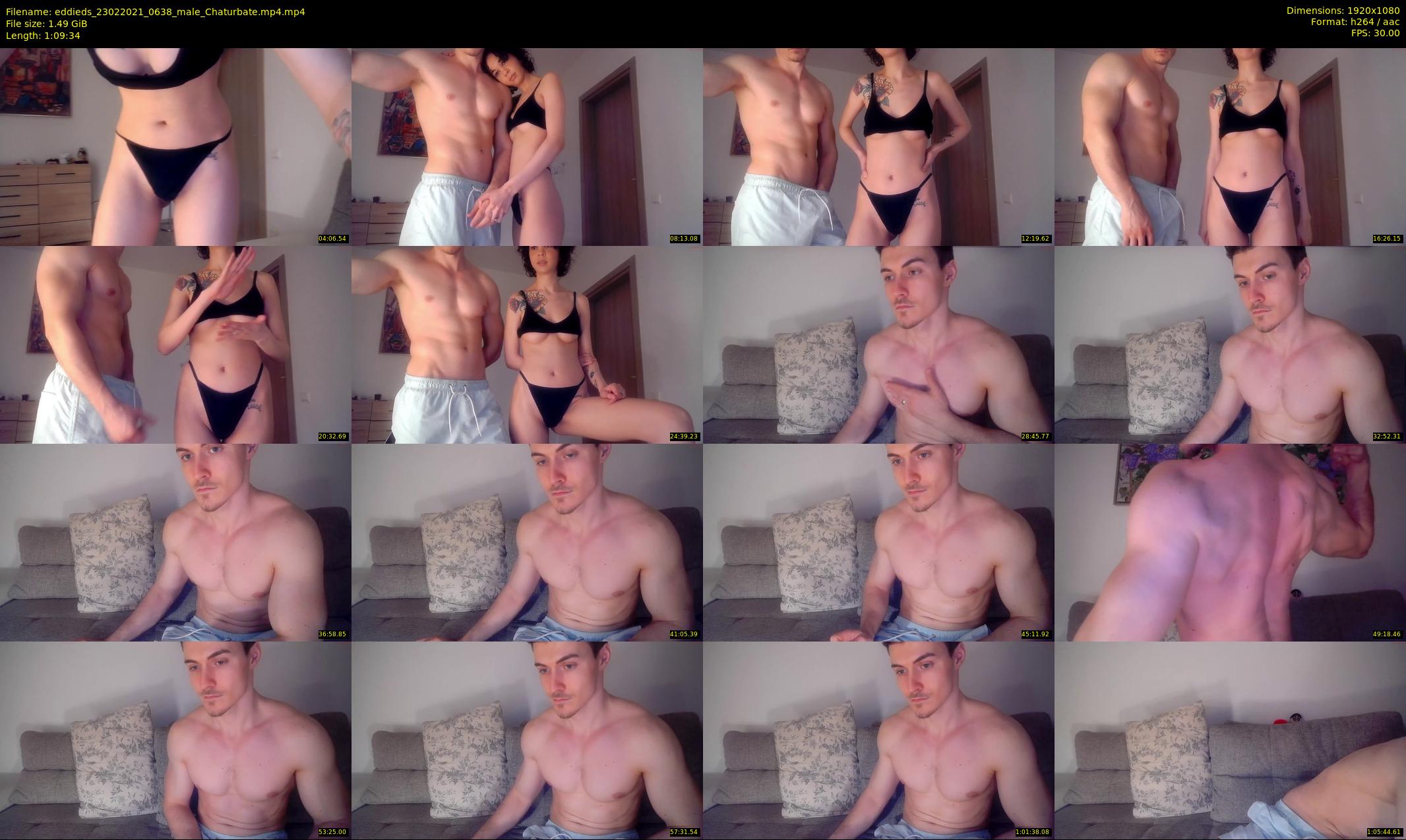 eddieds — 70 minute Chaturbate male cam show recording, 1080p, Feb 23, 2021