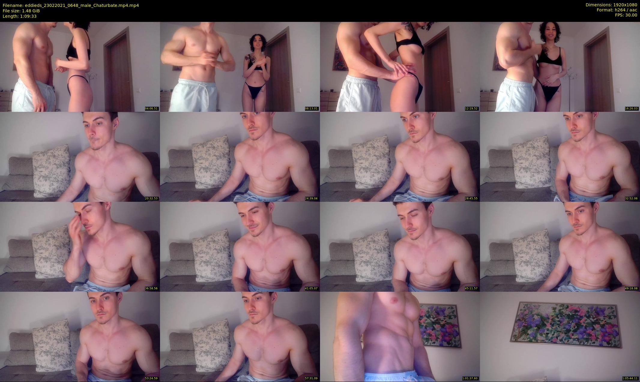 eddieds — 70 minute Chaturbate male cam show recording, 1080p, Feb 23, 2021