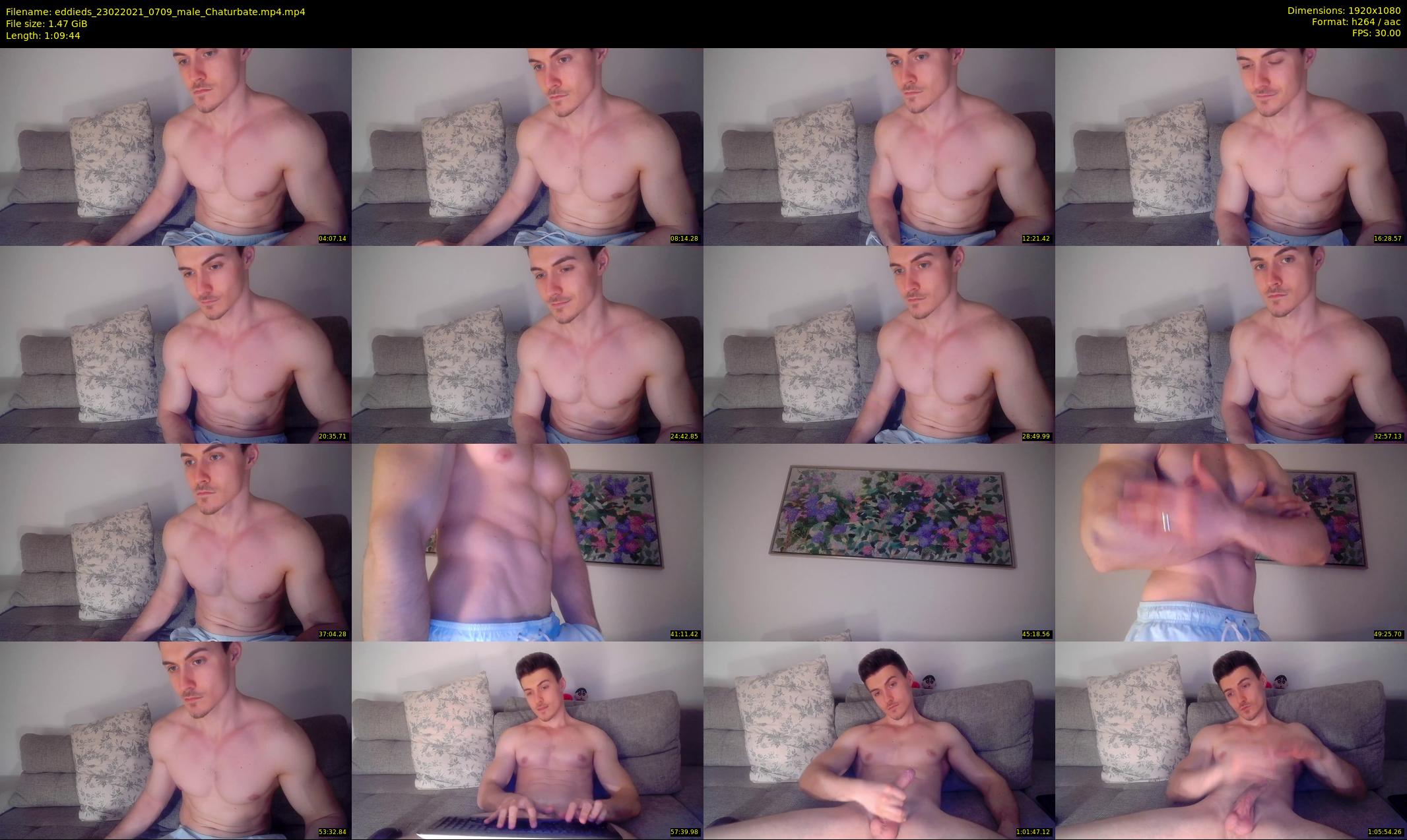eddieds — 70 minute Chaturbate male cam show recording, 1080p, Feb 23, 2021