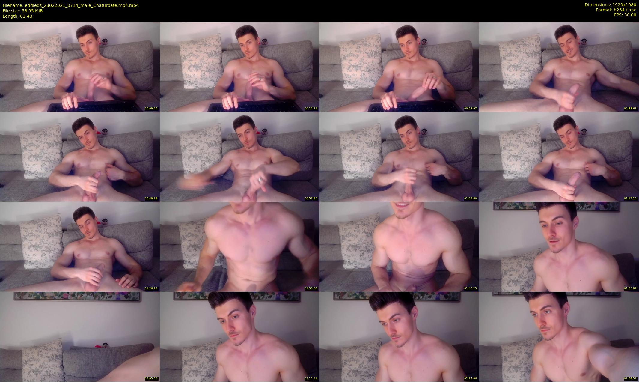 eddieds — 3 minute Chaturbate male cam show recording, 1080p, Feb 23, 2021