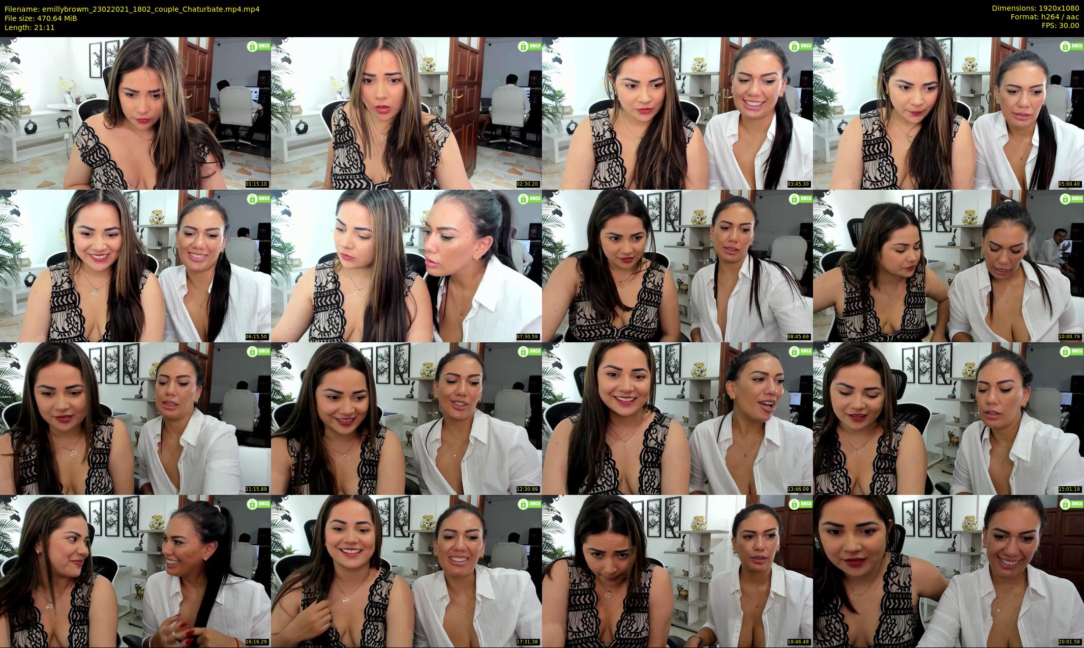 emillybrowm — 22 minute Chaturbate couple cam show recording, 1080p, Feb 23, 2021