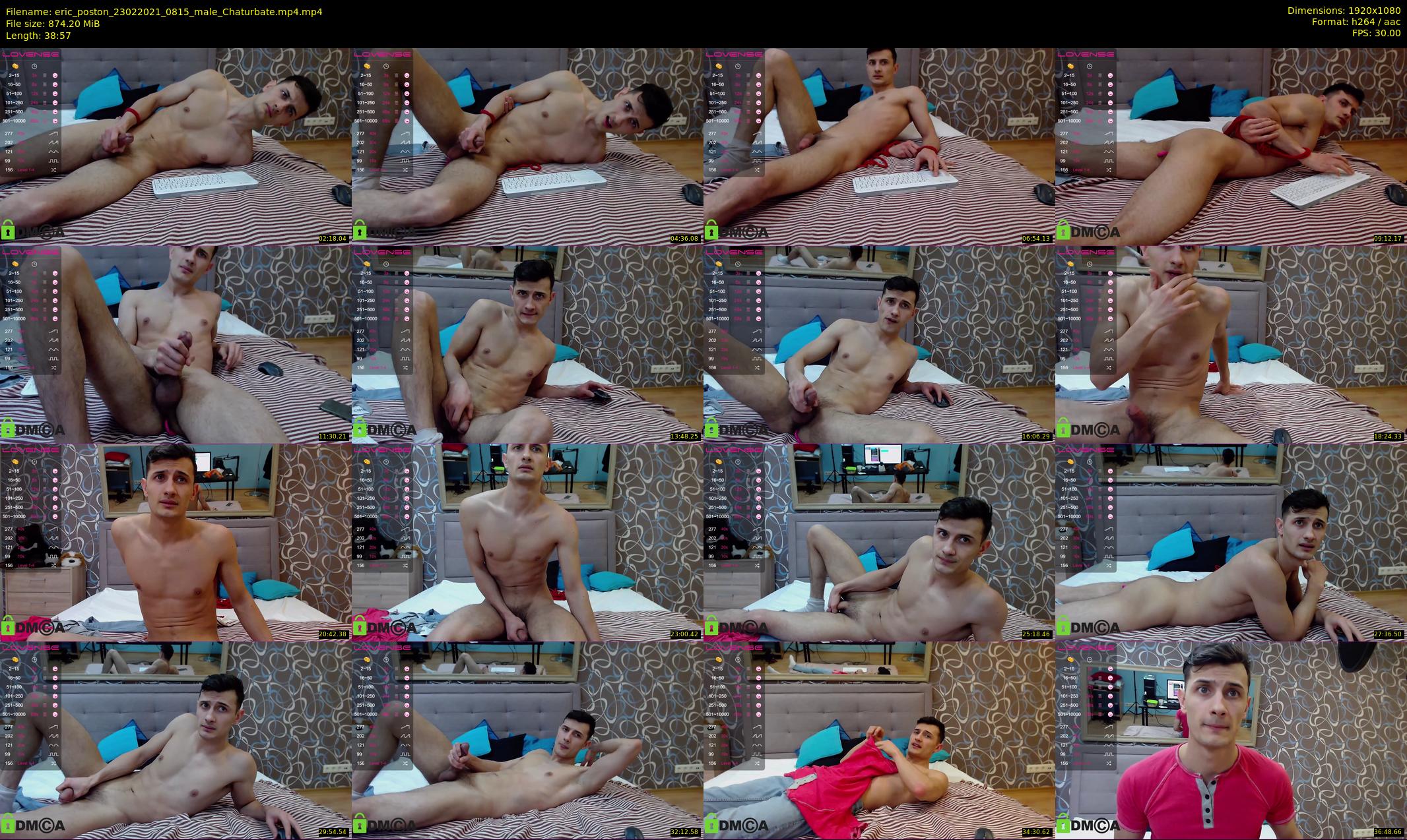eric_poston — 39 minute Chaturbate male cam show recording, 1080p, Feb 23, 2021