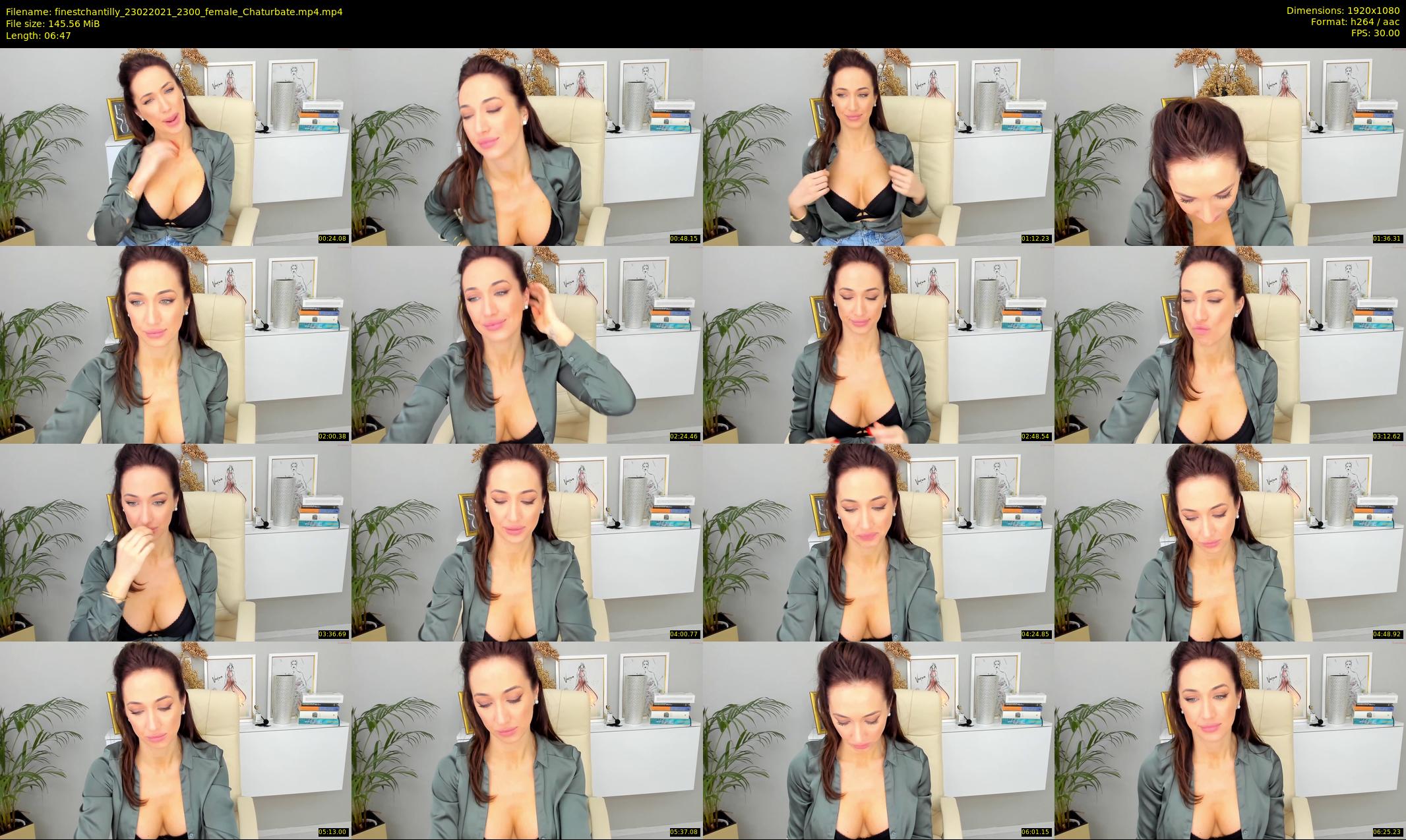 finestchantilly — 7 minute Chaturbate female cam show recording, 1080p, Feb 23, 2021