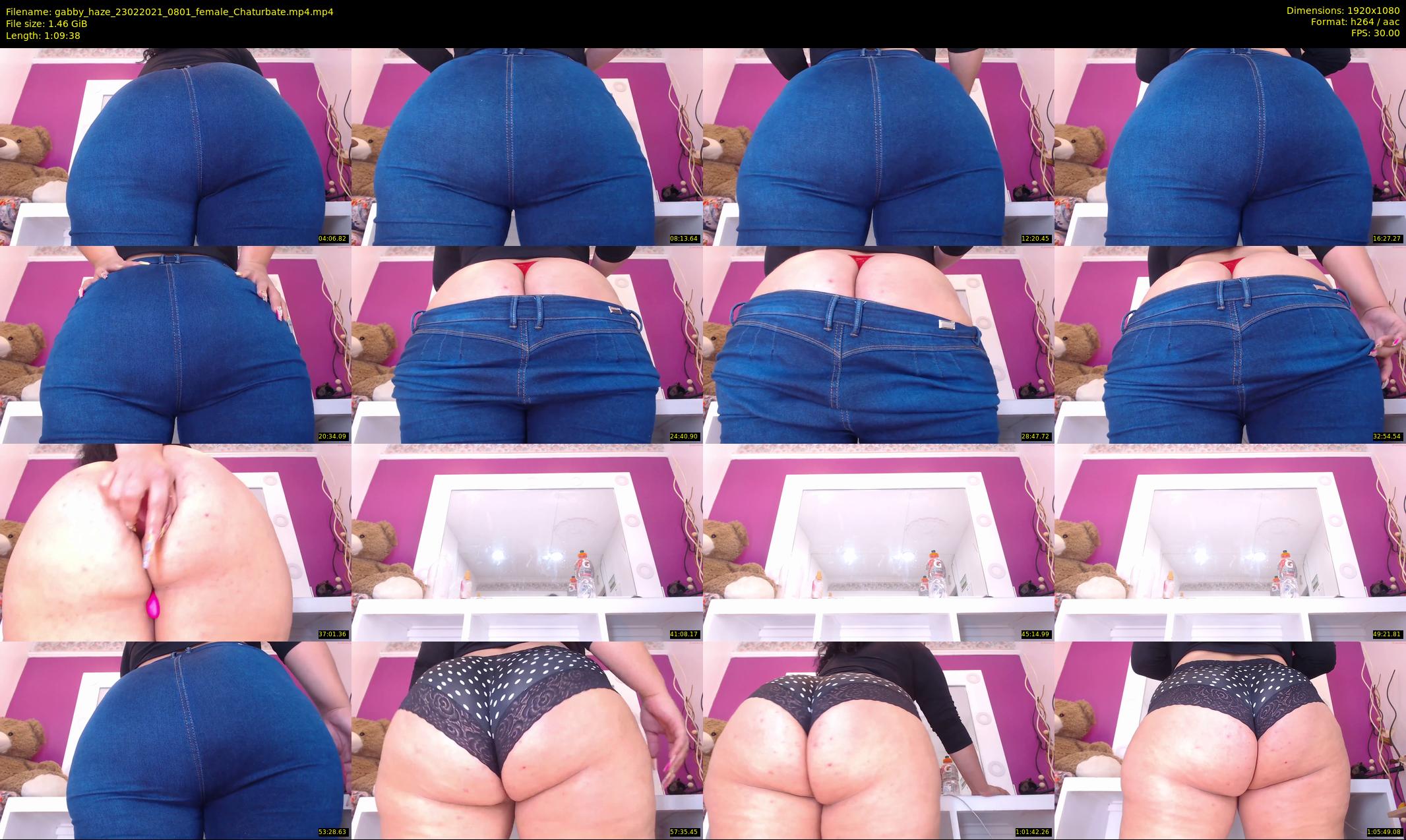 gabby_haze — 70 minute Chaturbate female cam show recording, 1080p, Feb 23, 2021