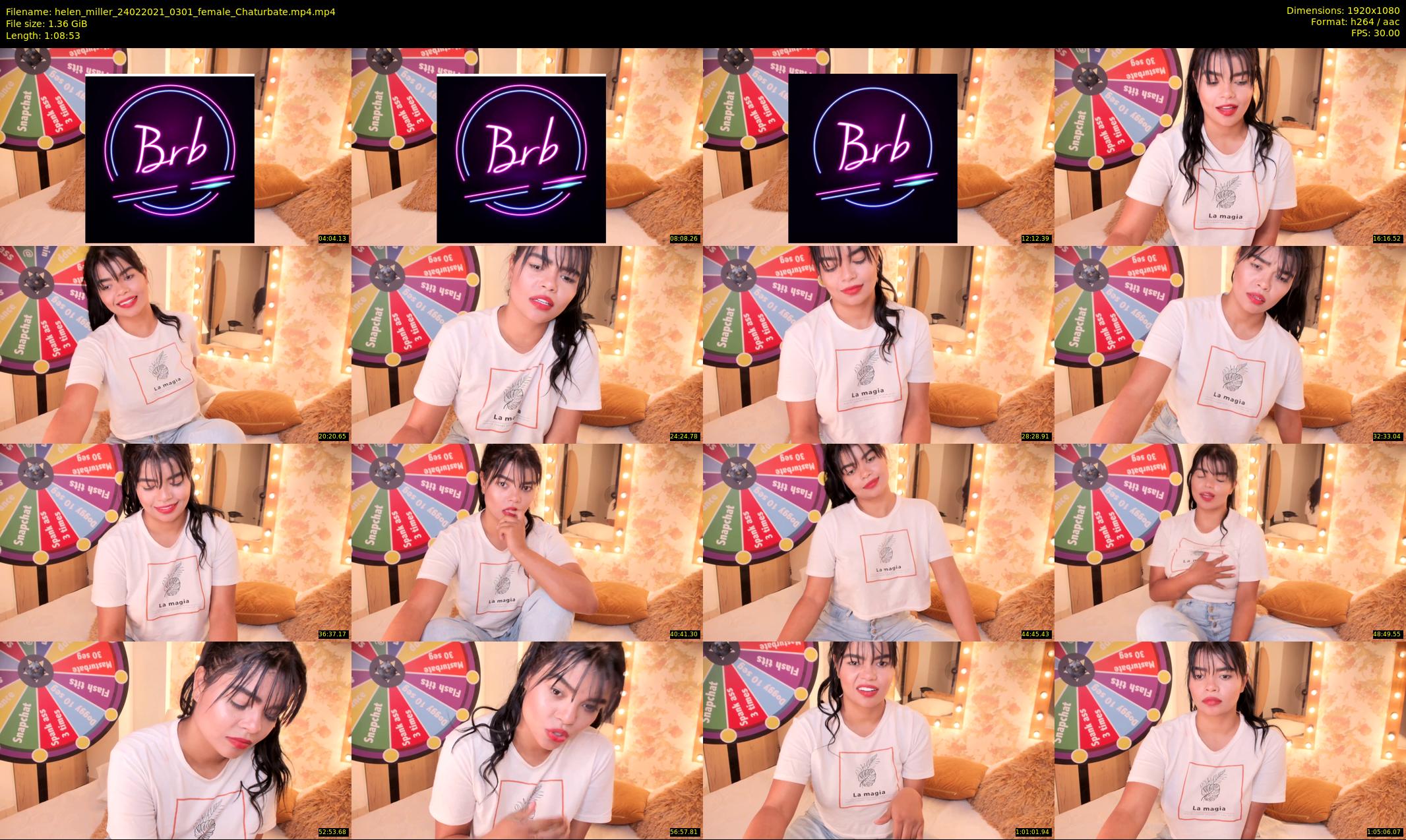 helen_miller — 69 minute Chaturbate female cam show recording, 1080p, Feb 24, 2021