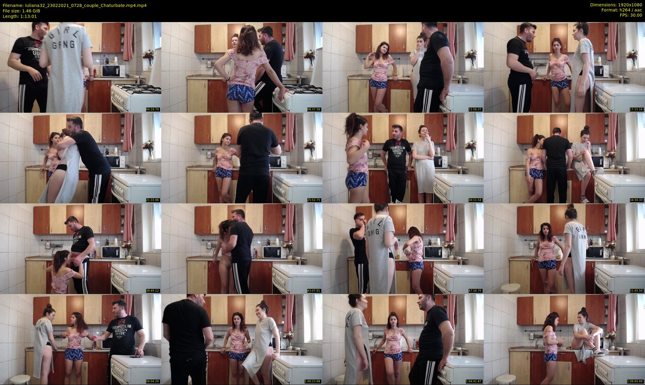 iuliana32 — 74 minute Chaturbate couple cam show recording, 1080p, Feb 23, 2021