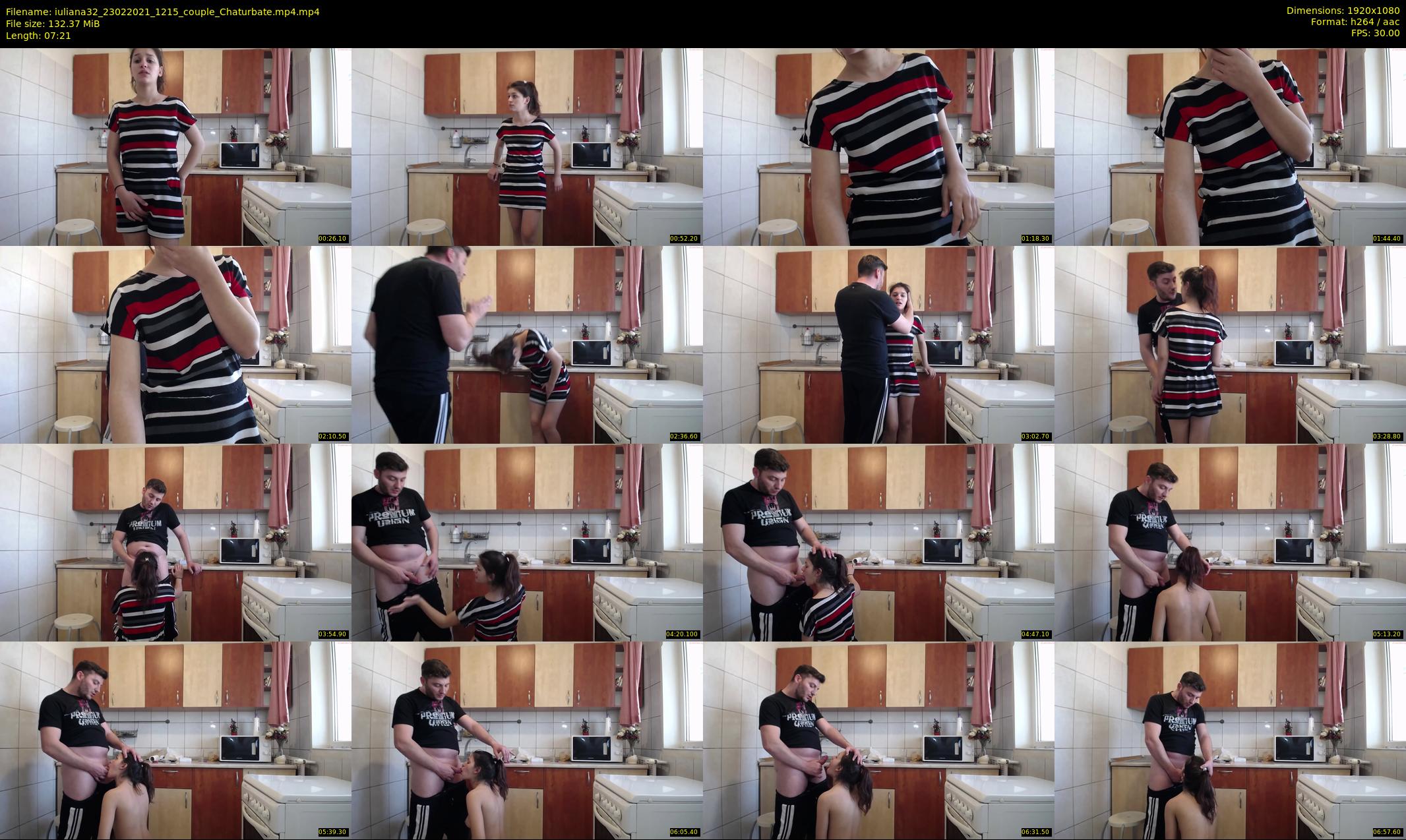 iuliana32 — 8 minute Chaturbate couple cam show recording, 1080p, Feb 23, 2021