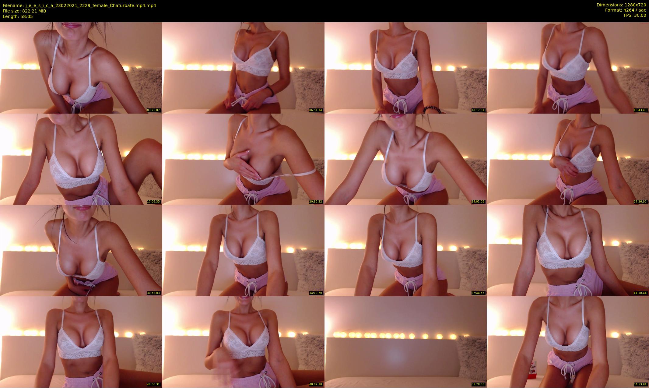 j_e_e_s_i_c_a — 59 minute Chaturbate female cam show recording, 720p, Feb 23, 2021