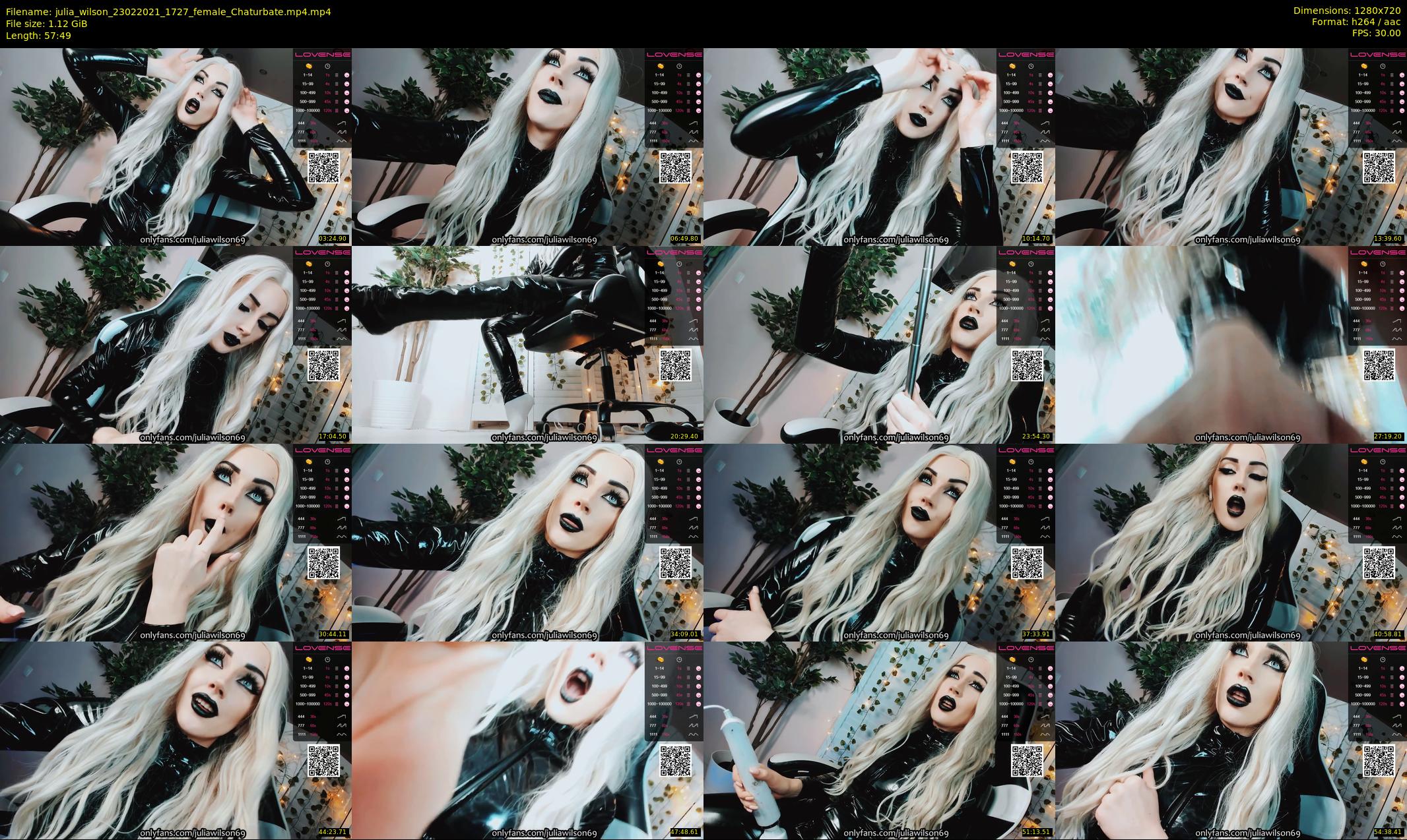 julia_wilson — 58 minute Chaturbate female cam show recording, 720p, Feb 23, 2021