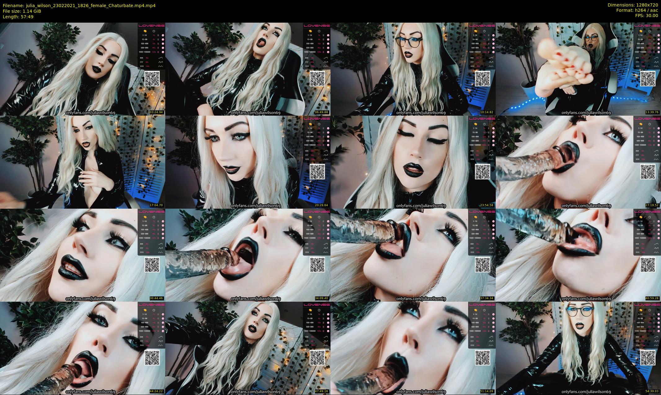 julia_wilson — 58 minute Chaturbate female cam show recording, 720p, Feb 23, 2021