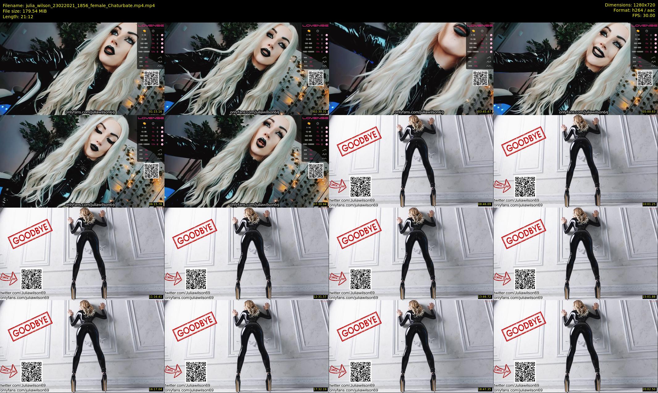 julia_wilson — 22 minute Chaturbate female cam show recording, 720p, Feb 23, 2021