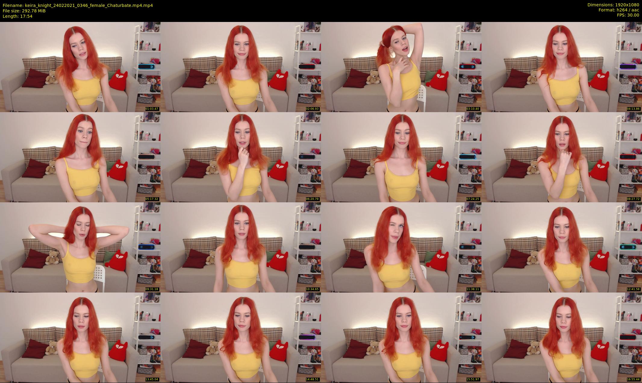 keira_knight — 18 minute Chaturbate female cam show recording, 1080p, Feb 24, 2021
